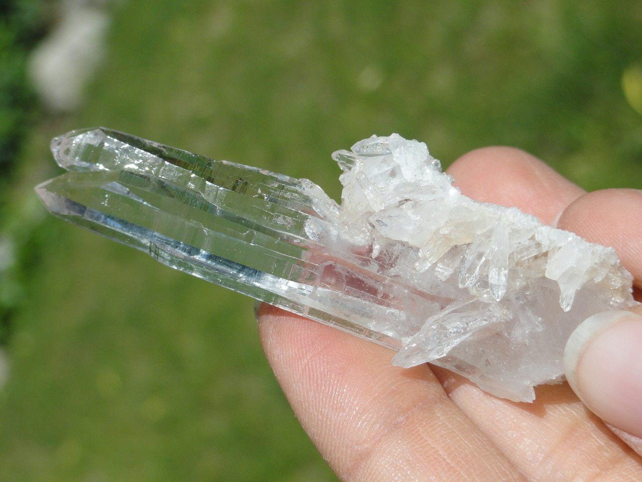  CATHEDRAL QUARTZ Twin Cluster From Brazil~ Stone of Inner Guidance, Multidimensional Consciousness*