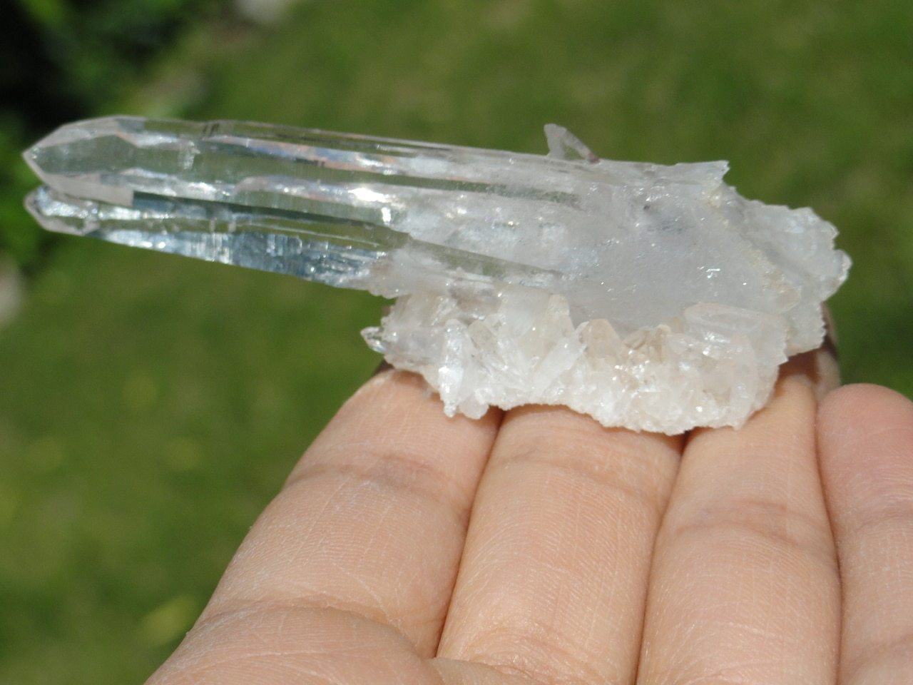  CATHEDRAL QUARTZ Twin Cluster From Brazil~ Stone of Inner Guidance, Multidimensional Consciousness*