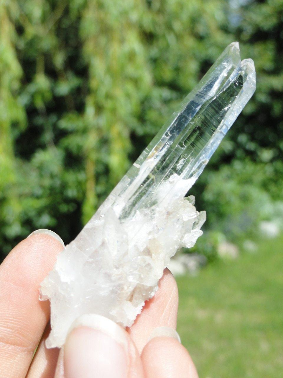  CATHEDRAL QUARTZ Twin Cluster From Brazil~ Stone of Inner Guidance, Multidimensional Consciousness*