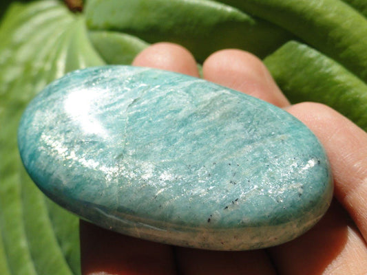  AMAZONITE PALM STONE~ Stone of Harmony, Communication, Manifestation*
