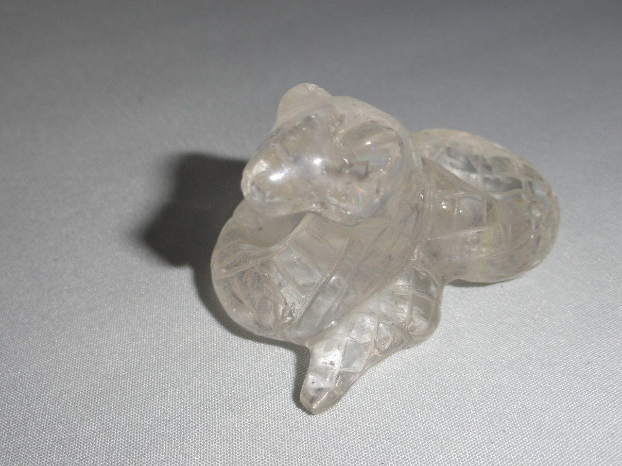  CLEAR QUARTZ SERPENT~ The Master Crystal- Perfect to Amplify energies*
