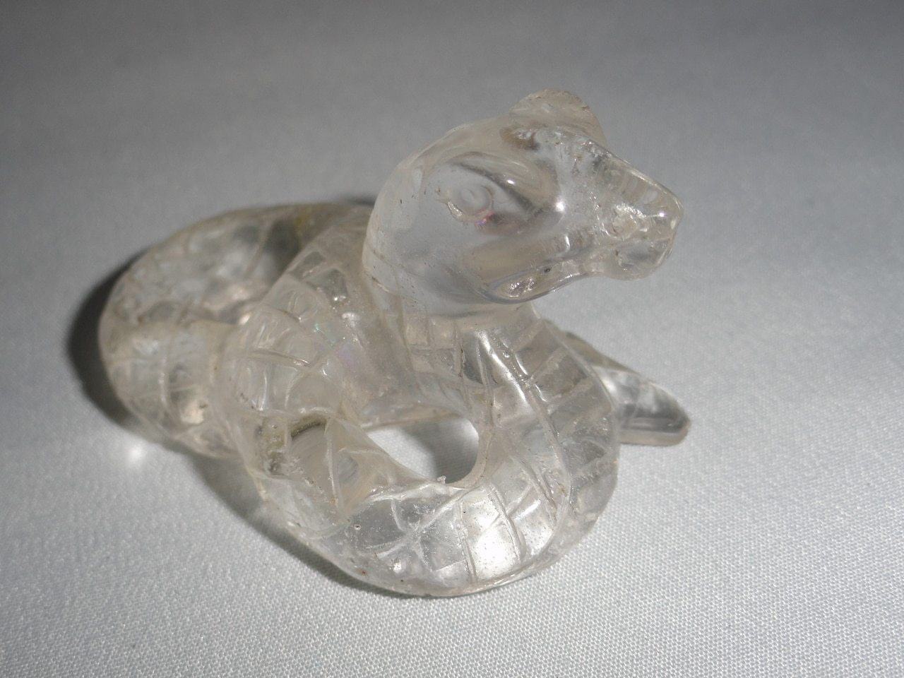  CLEAR QUARTZ SERPENT~ The Master Crystal- Perfect to Amplify energies*