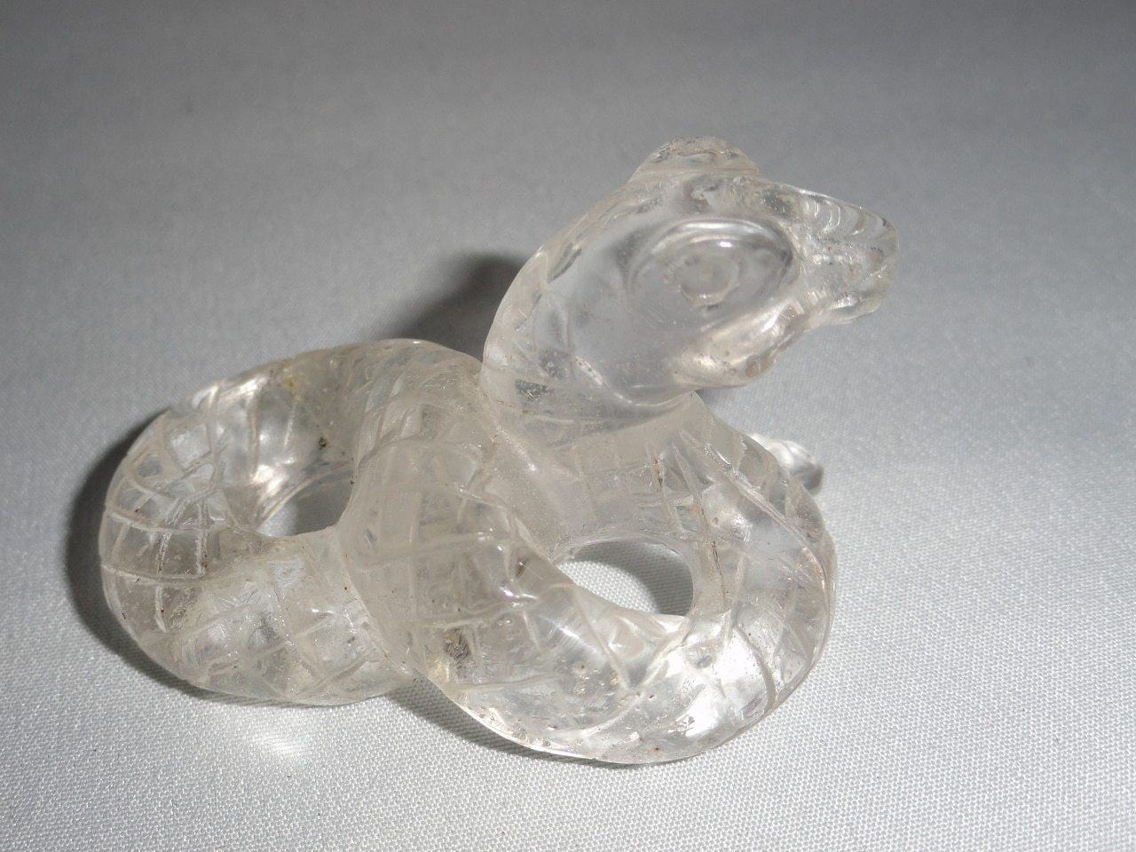  CLEAR QUARTZ SERPENT~ The Master Crystal- Perfect to Amplify energies*