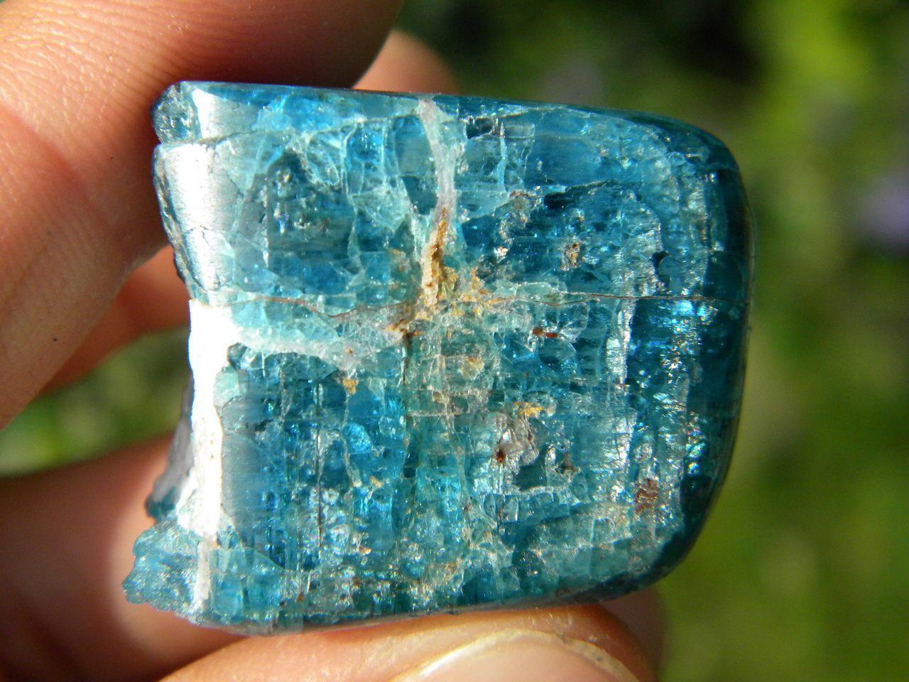  BLUE APATITE Self Standing Crystal~ Stone of Psychic Activation, Access to Knowledge*