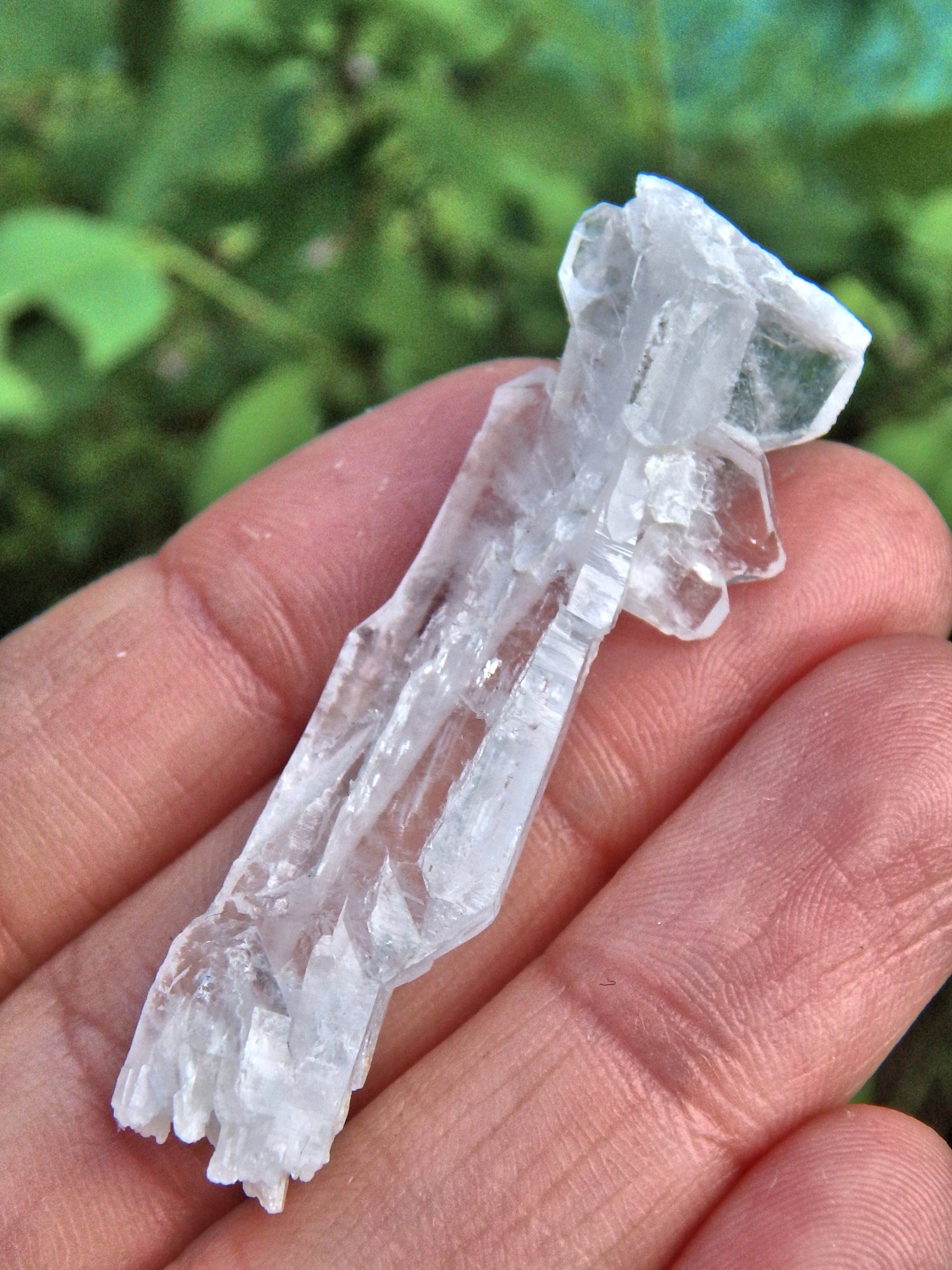 Healing Natural Faden Quartz Specimen 3 - Earth Family Crystals