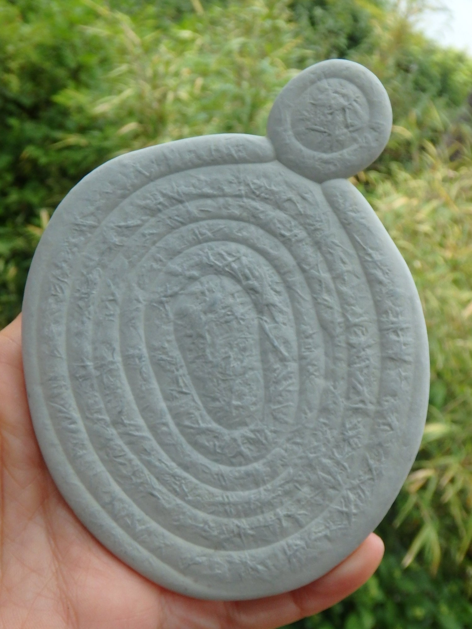 Large Meditative Swirls Fairy Stone Natural Specimen From Quebec, Canada - Earth Family Crystals