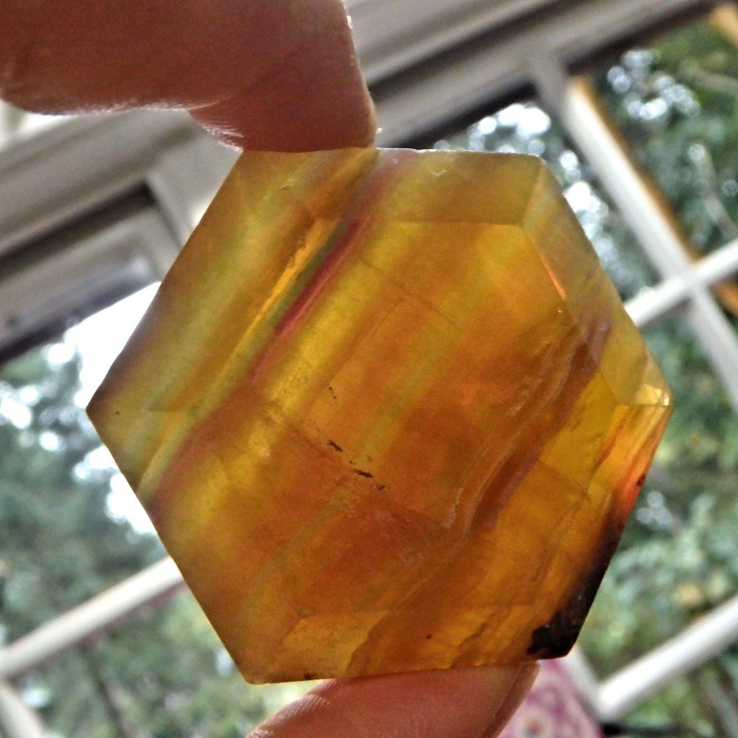 Golden Glow Polished Fluorite Carving Specimen 1 - Earth Family Crystals