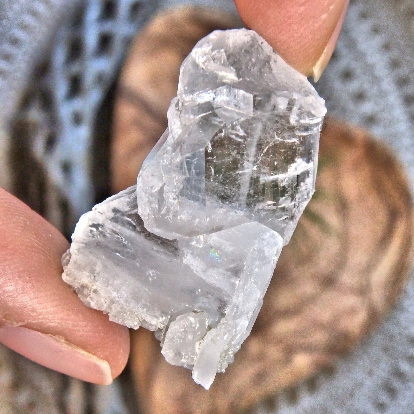 Healing Brilliance Faden Quartz Cute Dainty Specimen 2 - Earth Family Crystals