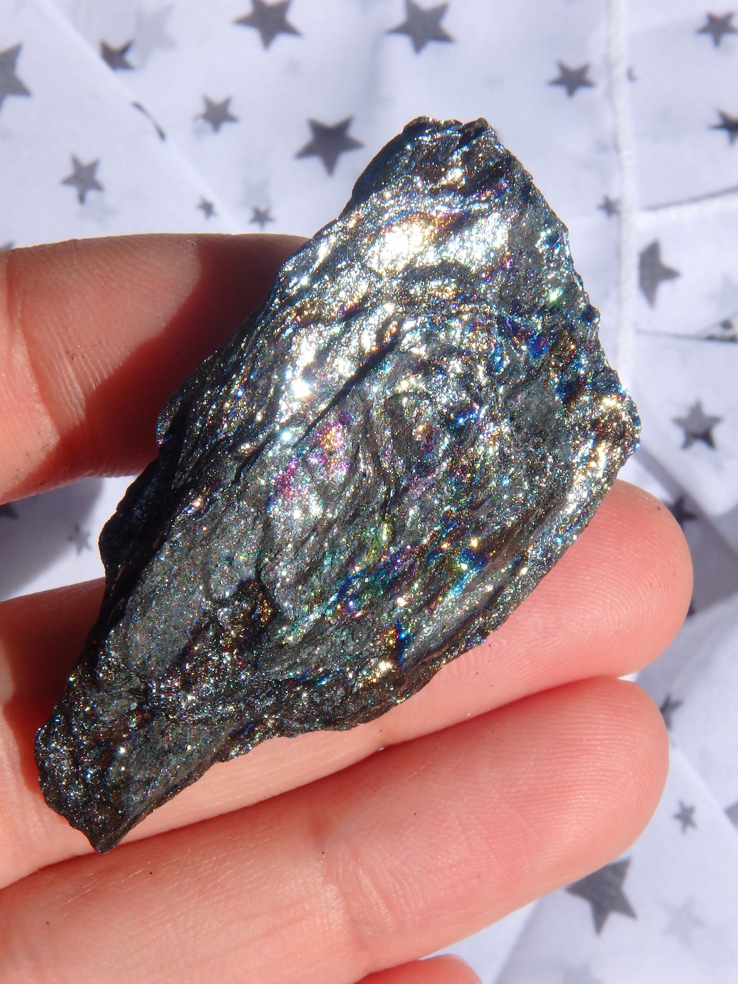 Rare-Delightful Rainbow Hematite Natural Specimen From Brazil - Metiz Tier Price