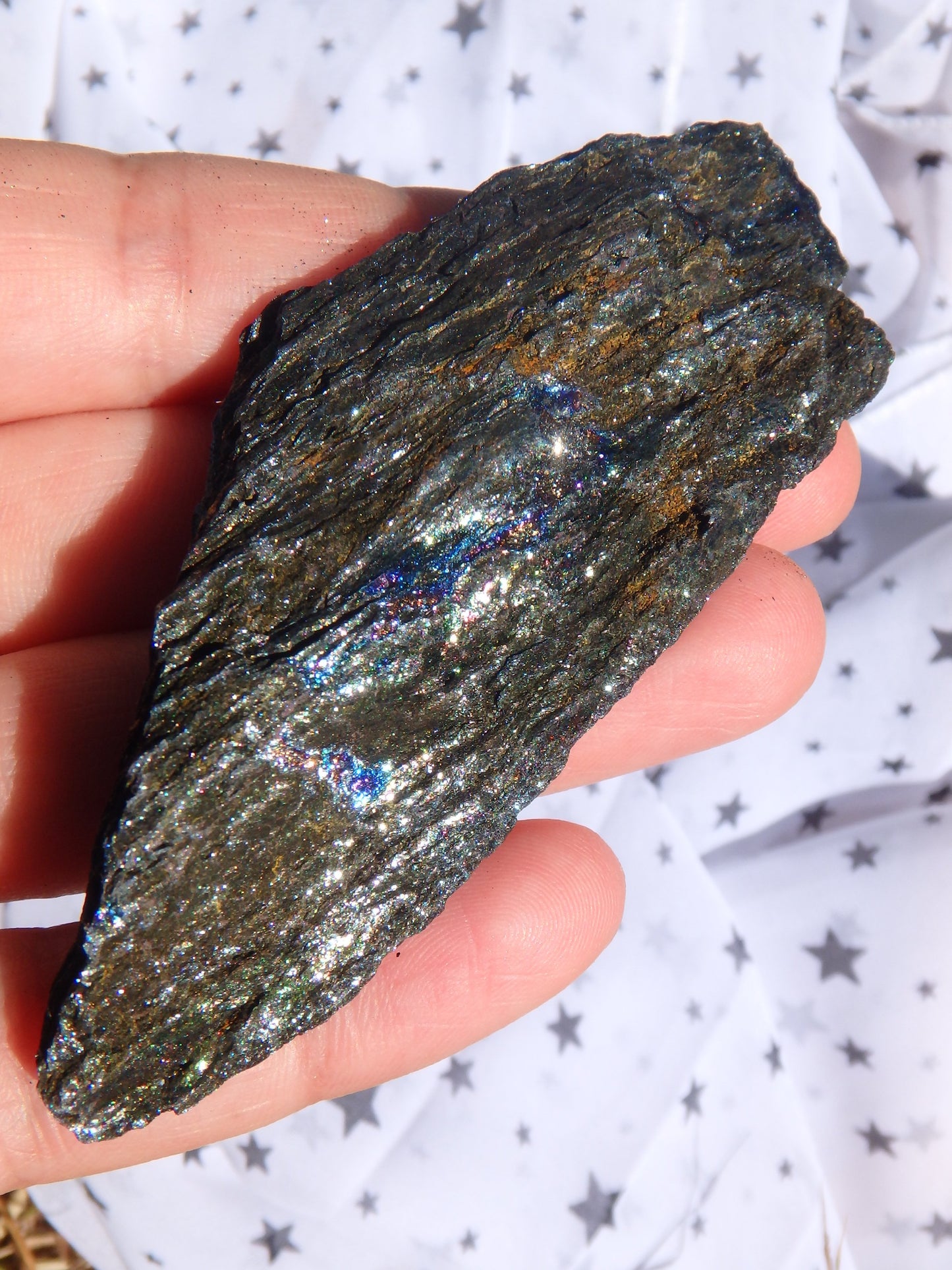 Rare-Gorgeous Rainbow Hematite Natural Specimen From Brazil - Metiz Tier Price