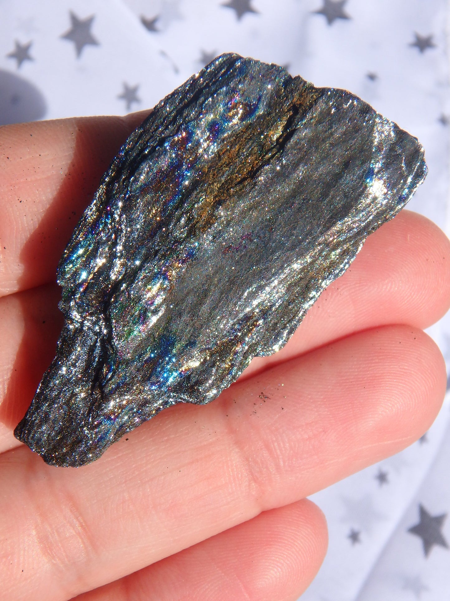 Rare-Delightful Rainbow Hematite Natural Specimen From Brazil - Metiz Tier Price