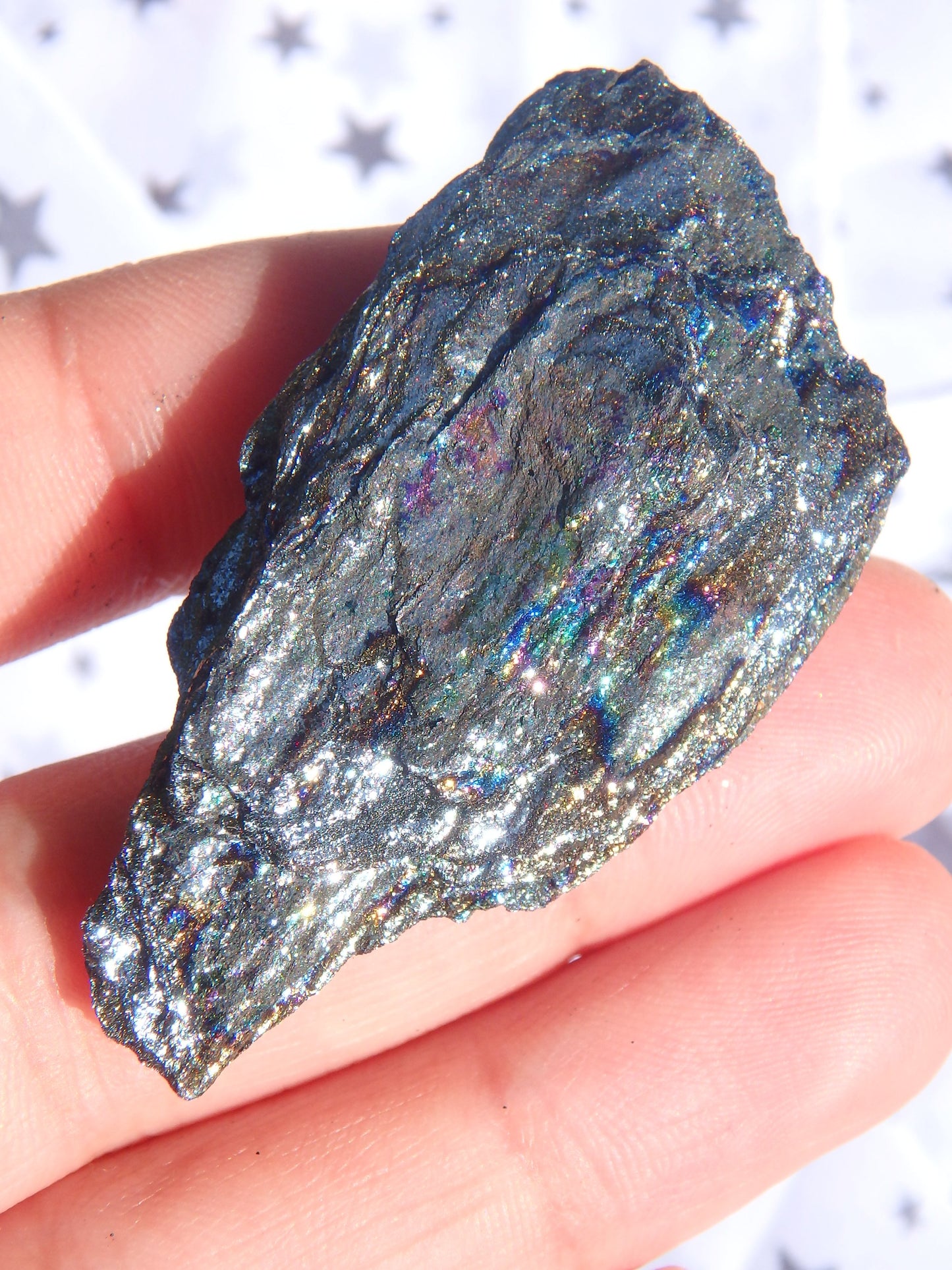 Rare-Delightful Rainbow Hematite Natural Specimen From Brazil - Metiz Tier Price