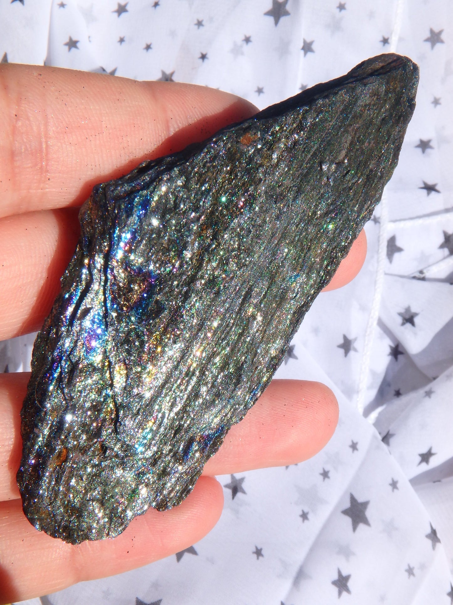 Rare-Gorgeous Rainbow Hematite Natural Specimen From Brazil - Metiz Tier Price