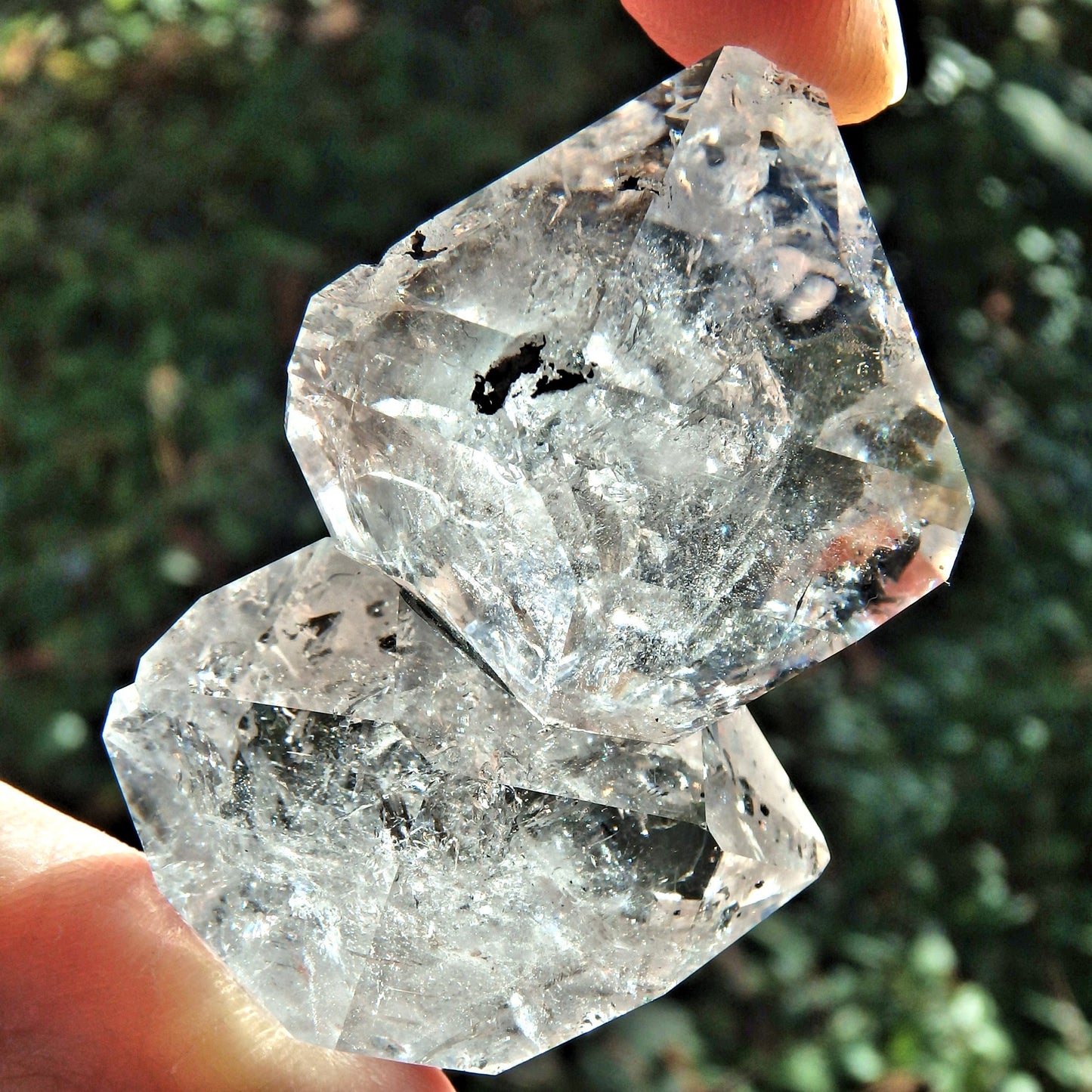 Incredible Brilliance NY Herkimer Diamond Cluster1