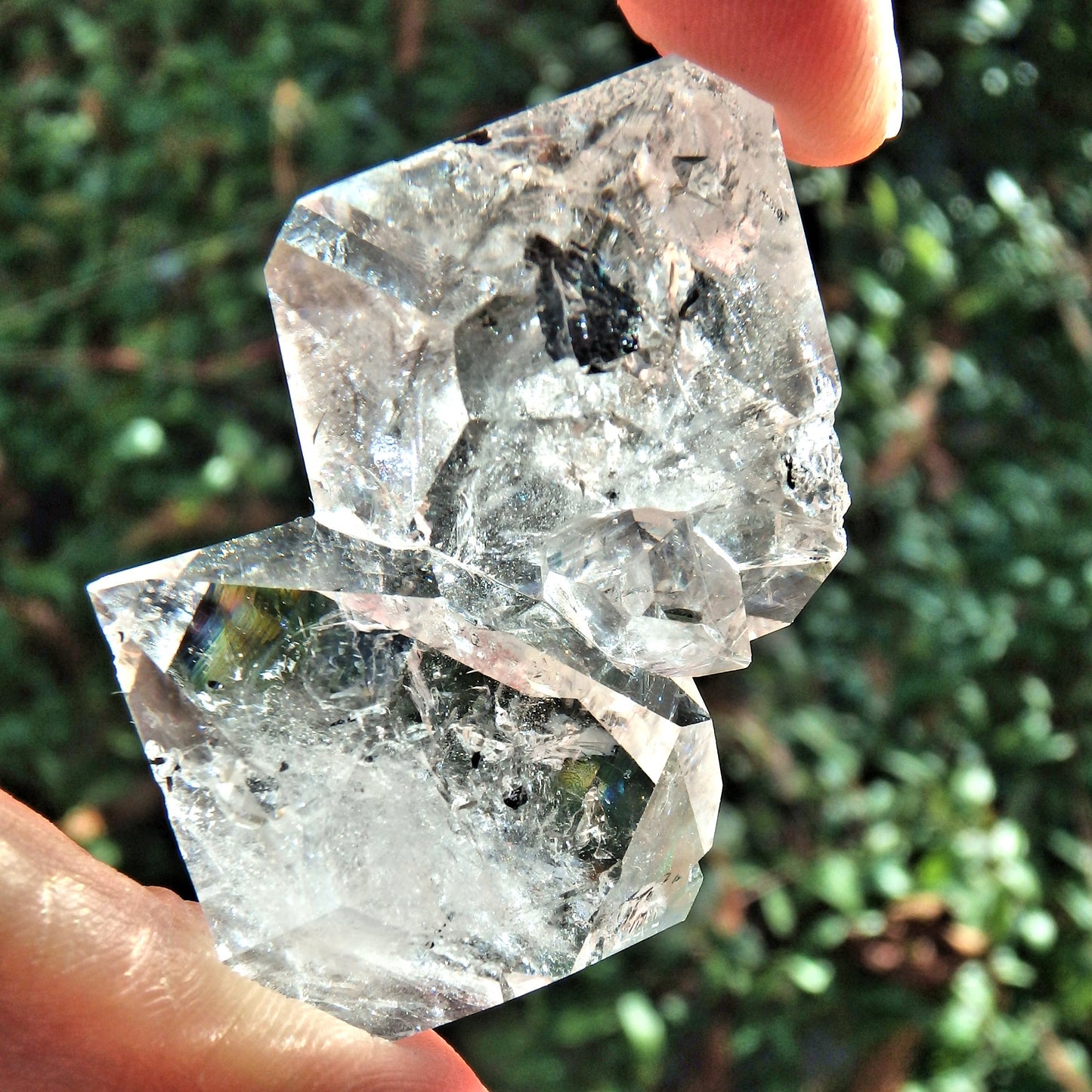 Incredible Brilliance NY Herkimer Diamond Cluster1