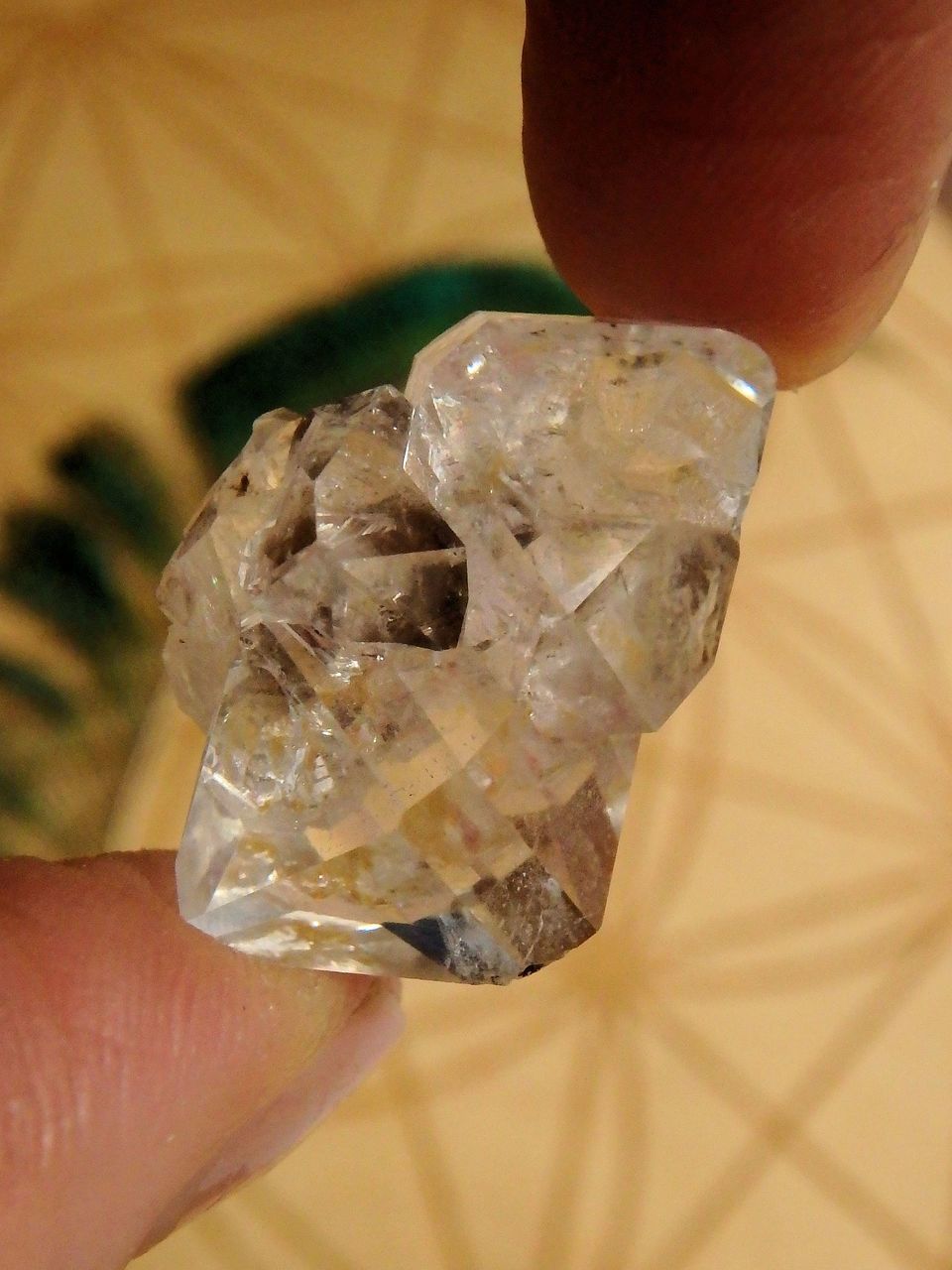 Multi Point Cluster NY Herkimer Diamond Cluster Specimen - Earth Family Crystals