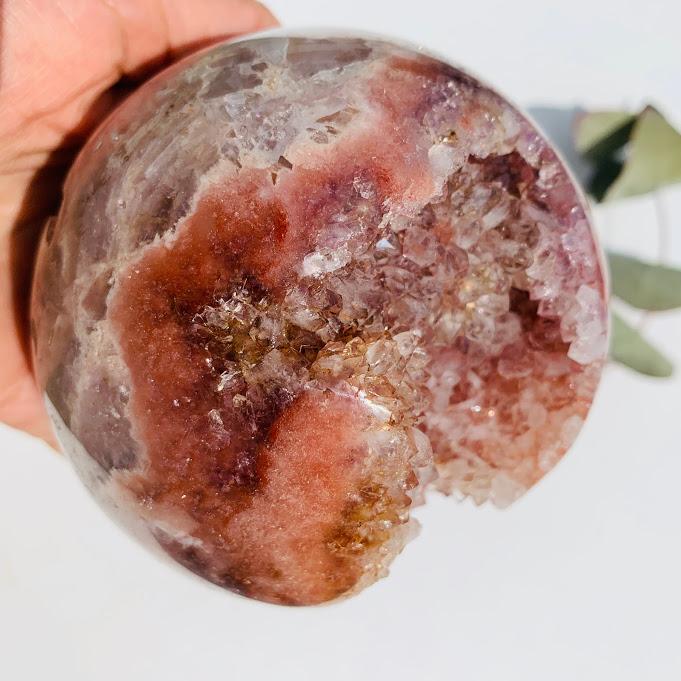  Amazing High Grade XXL Pink Amethyst Druzy Geode Sphere~ Locality Patagonia