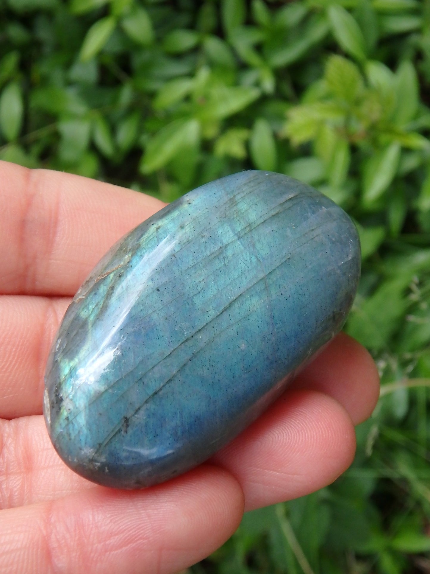 Sea Foam Green & Blue Flashes Labradorite Carving 1 - Metiz Tier Price