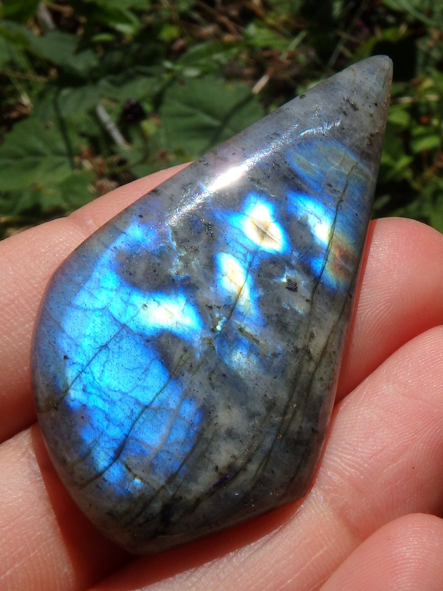  Beautiful Free-Form Rainbow Labradorite Cabochon~Ideal for Jewellery Making!
