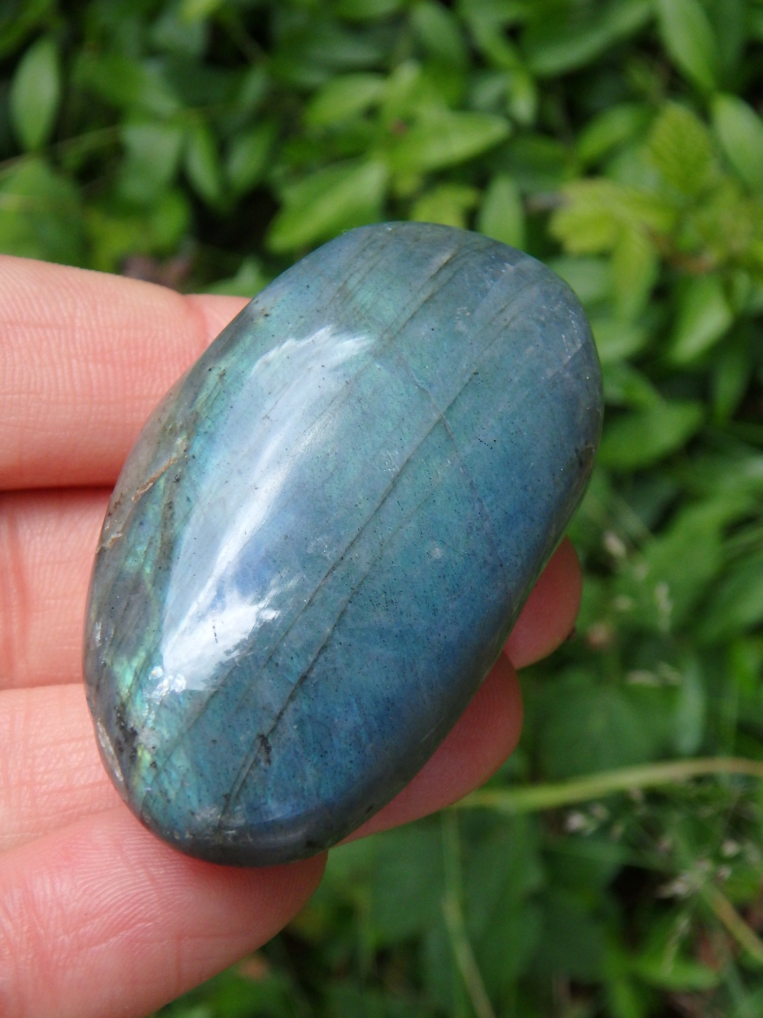 Sea Foam Green & Blue Flashes Labradorite Carving 1 - Metiz Tier Price