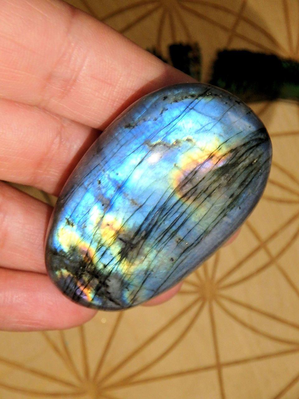  Brilliant Flashes Labradorite Polished Specimen