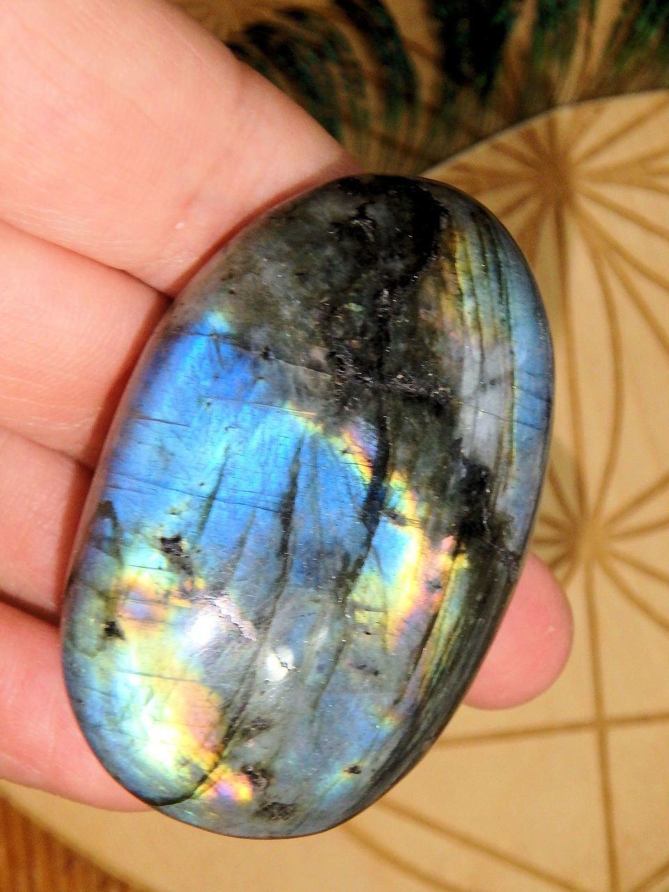  Brilliant Flashes Labradorite Polished Specimen