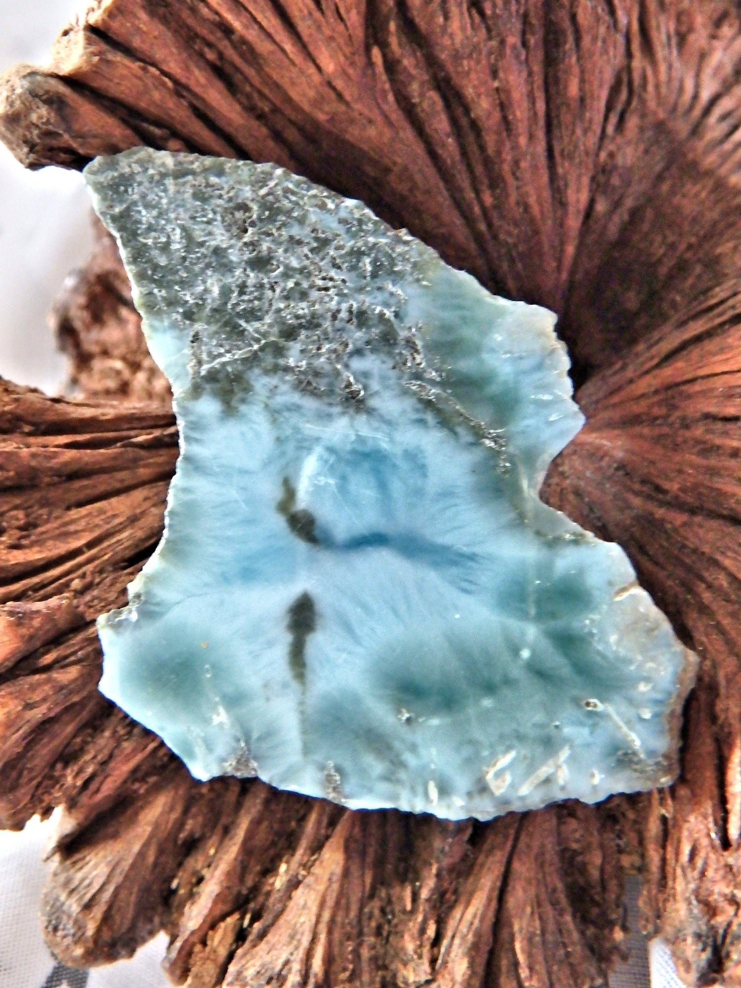  Cute Dainty Blue Patterns Larimar Partially Polished From The Dominican