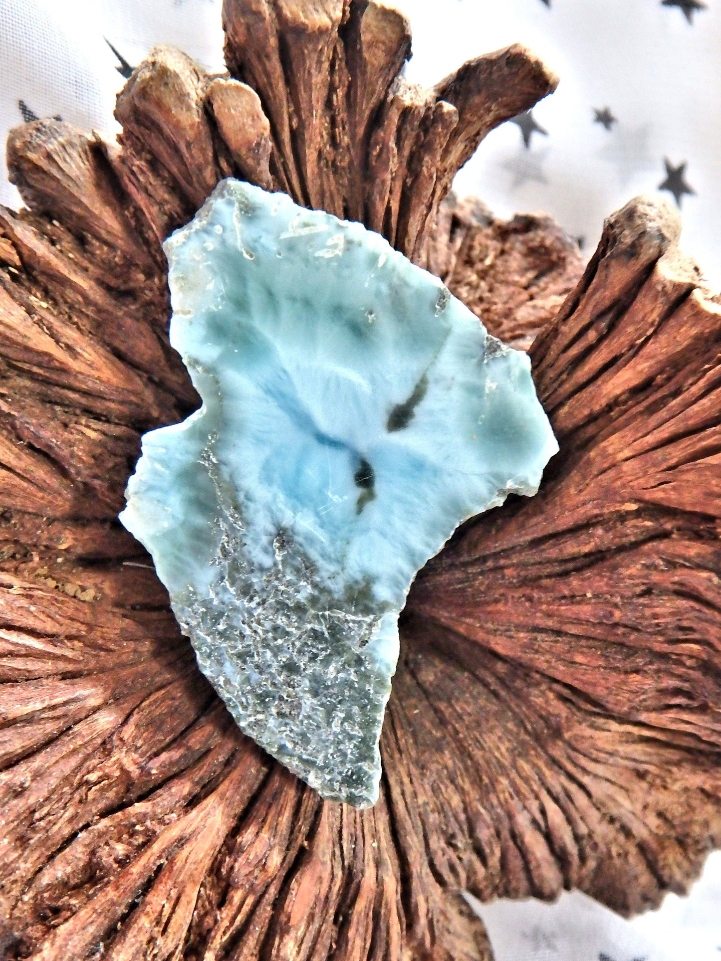  Cute Dainty Blue Patterns Larimar Partially Polished From The Dominican