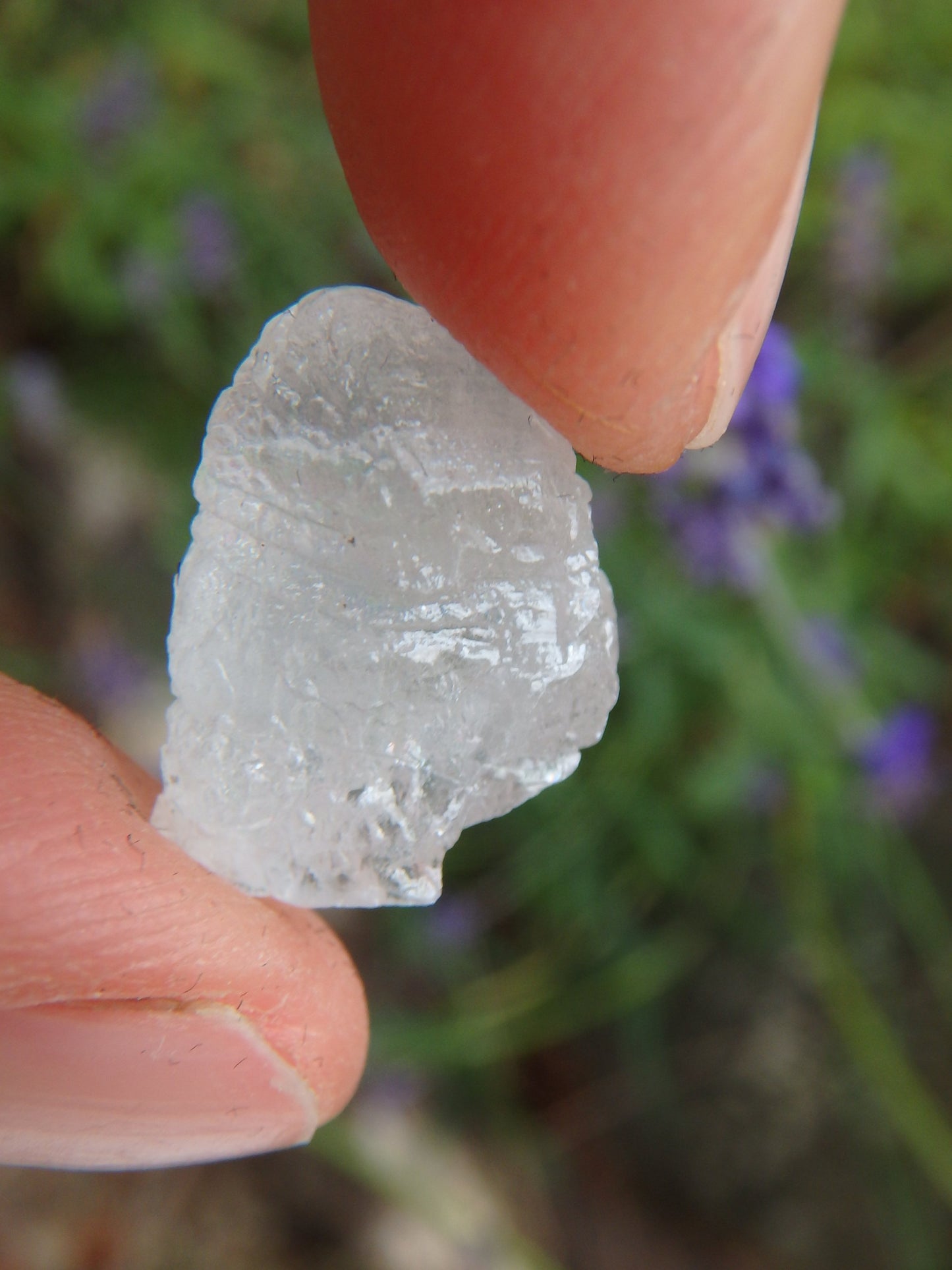 STUNNING ARIZONA ELESTIAL ANGEL CALCITE (AKA. WHITE MOLDAVITE)  in Collectors Box 7 - Metiz Tier Price
