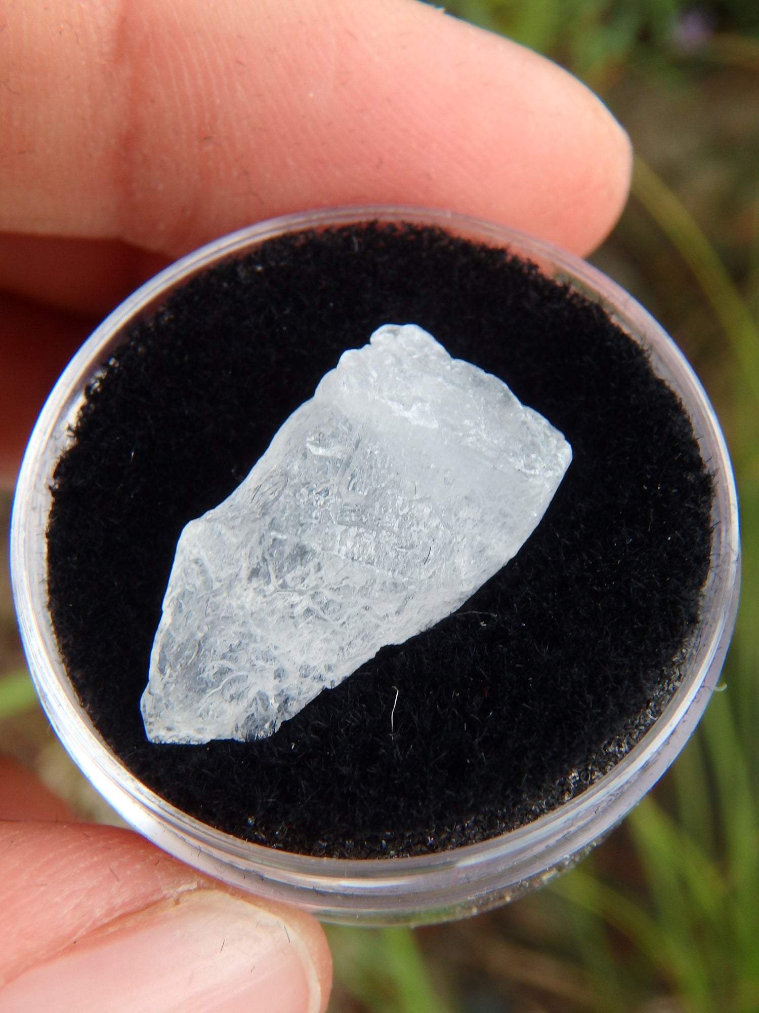 STUNNING ARIZONA ELESTIAL ANGEL CALCITE in Collectors Box #5 - Metiz Tier Price