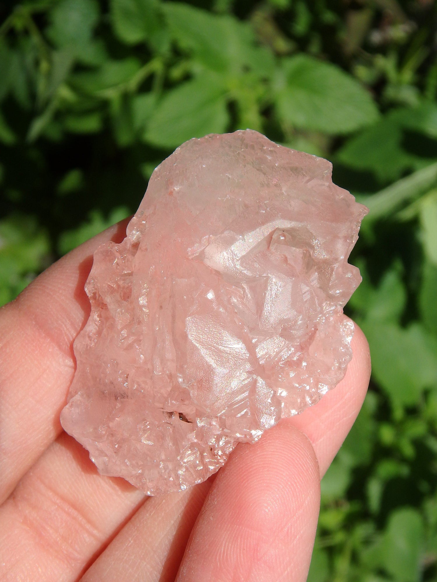  Brilliant Pink Nirvana Ice Quartz Natural Pocket Stone