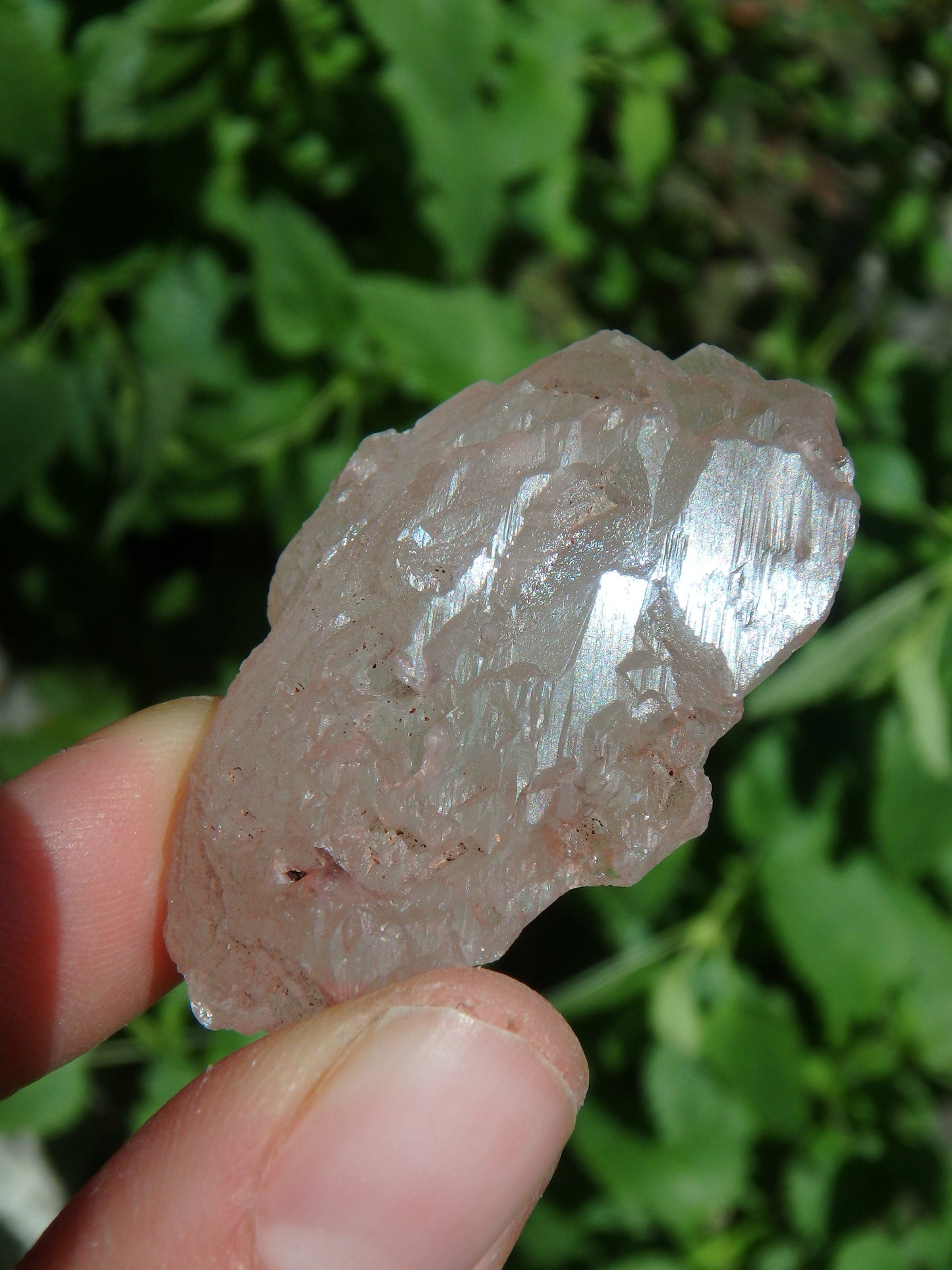 Brilliant Pink Nirvana Ice Quartz Natural Pocket Stone