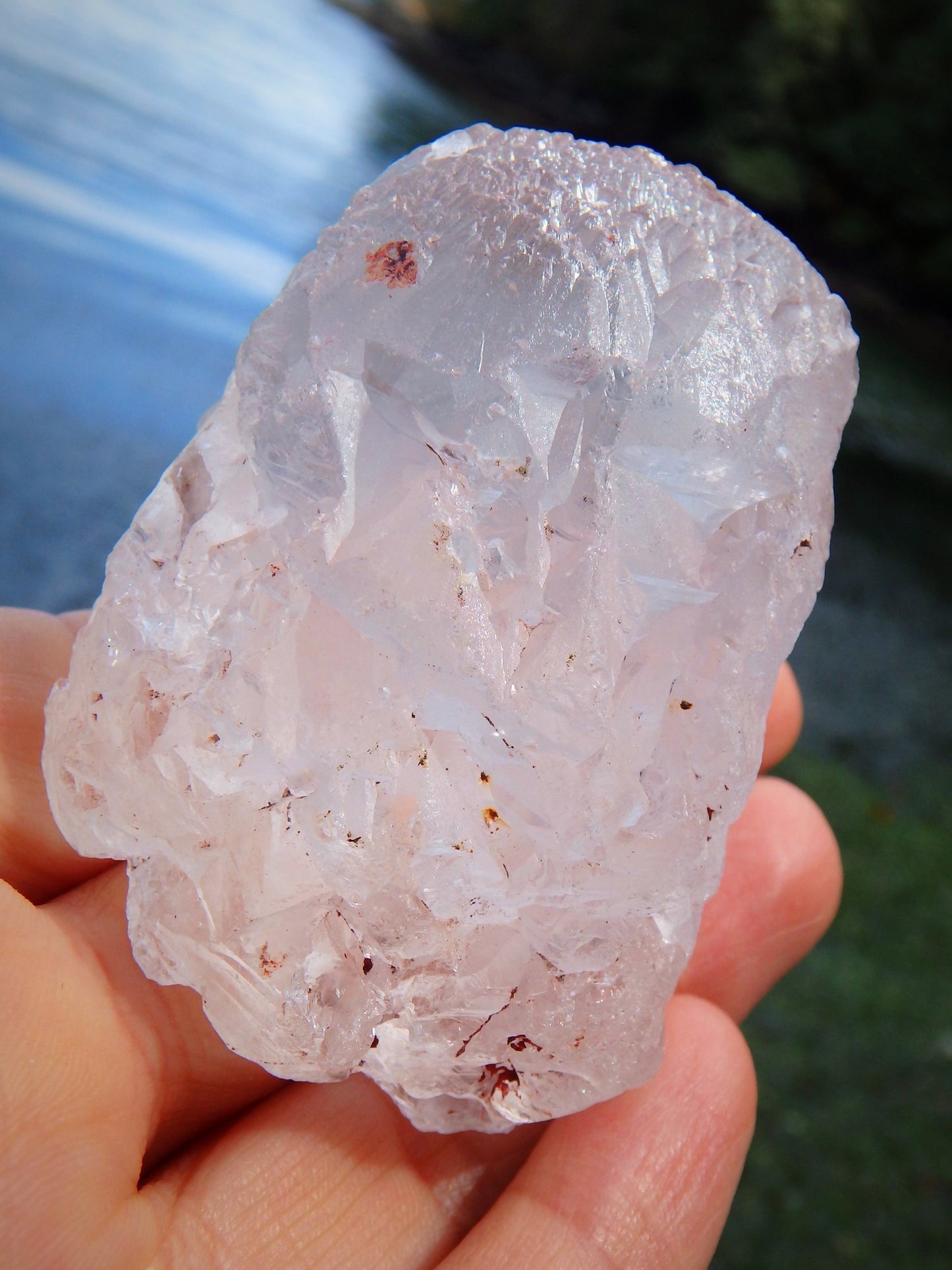 Self Healing Peak Points Nirvana Ice Quartz Specimen From the Himalayas - Metiz Tier Price