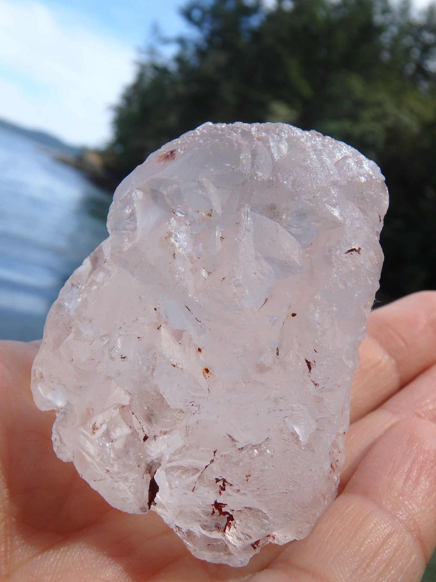 Self Healing Peak Points Nirvana Ice Quartz Specimen From the Himalayas - Metiz Tier Price