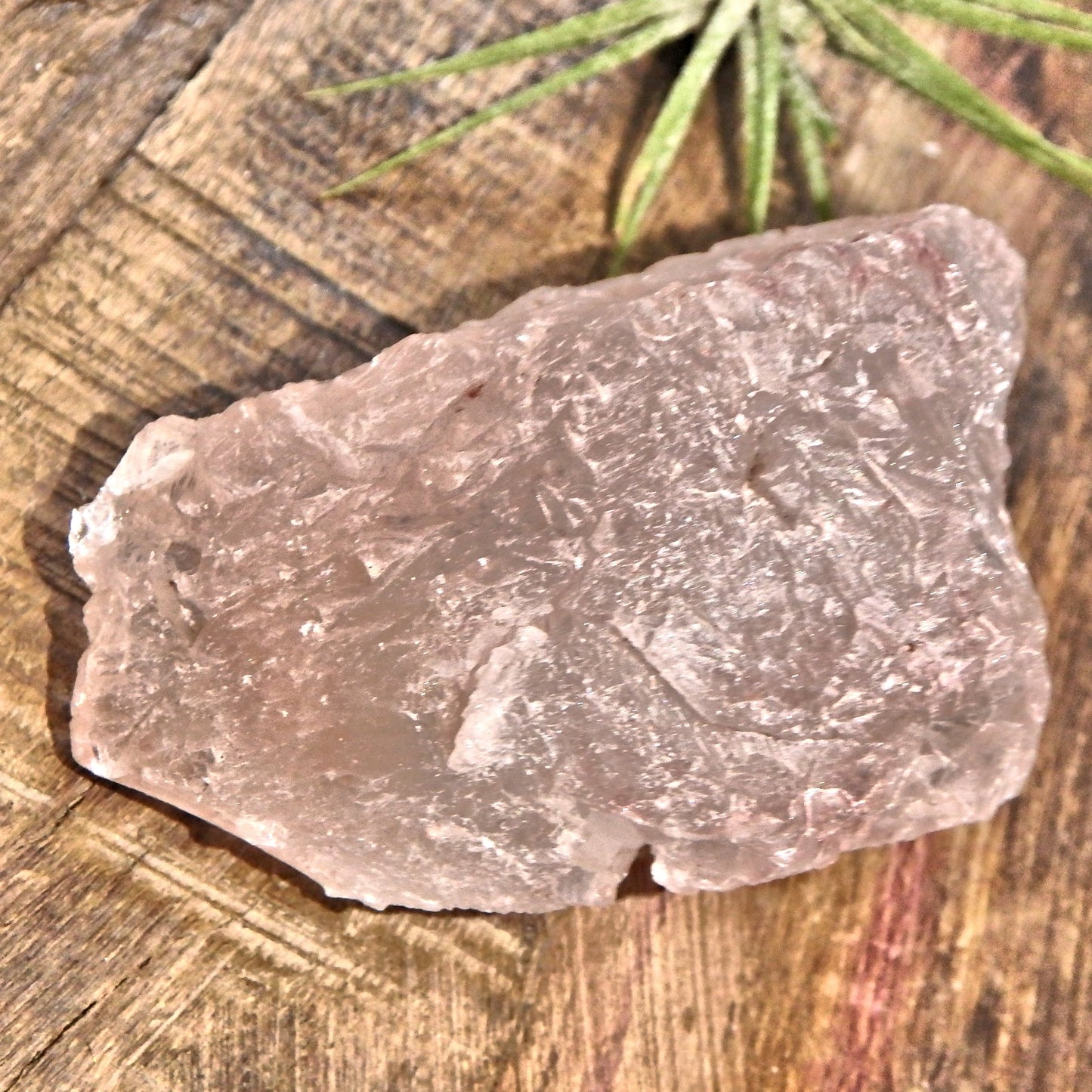 Fantastic Double Sided Peak Points Ice Pink Nirvana Quartz Point from the Himalayas - Earth Family Crystals