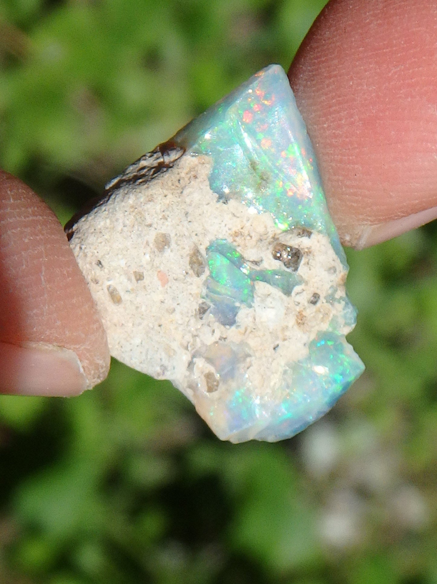  Brilliant Sparkle Raw Ethiopian Opal Dainty & Flat Collectors Specimen