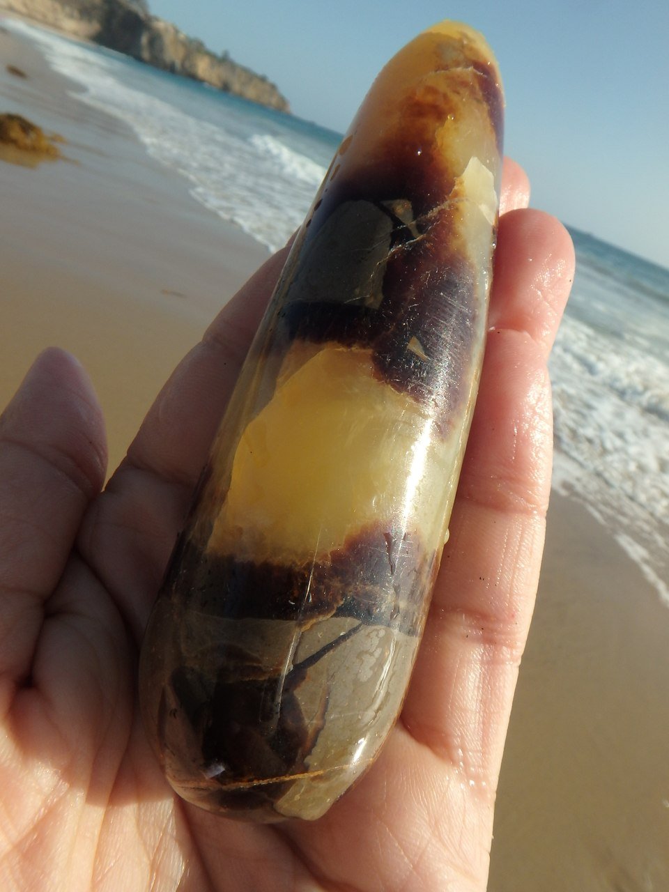 Historic Vibe! SEPTARIAN GEMSTONE MASSAGE WAND - Earth Family Crystals