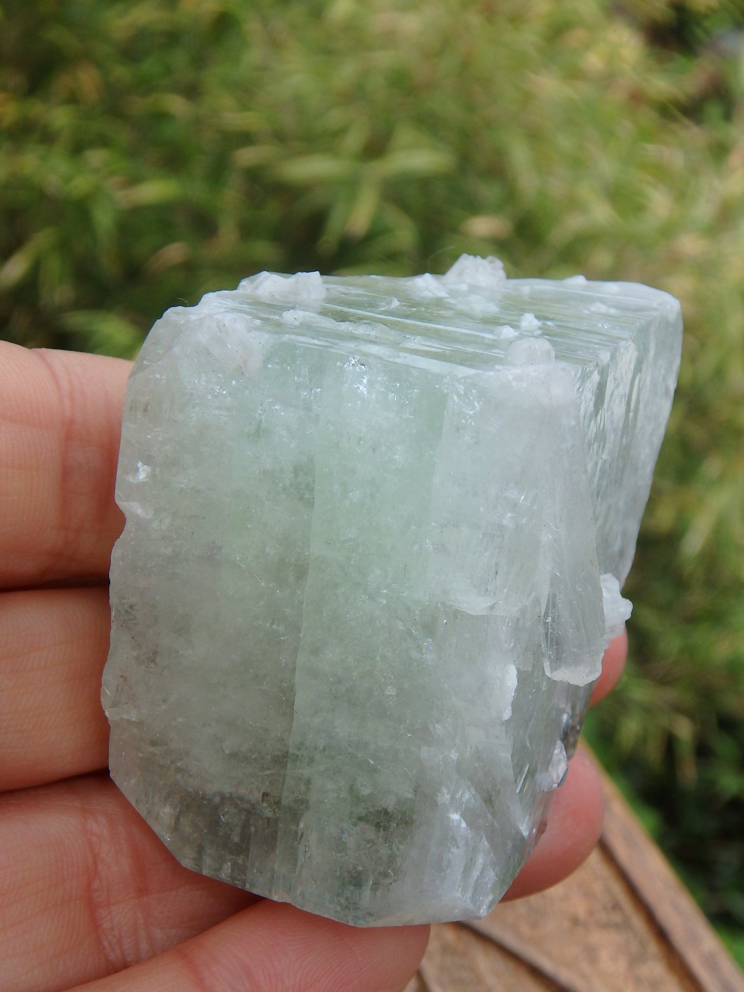Rare Spring Green Apophyllite Natural Specimen From India - Metiz Tier Price