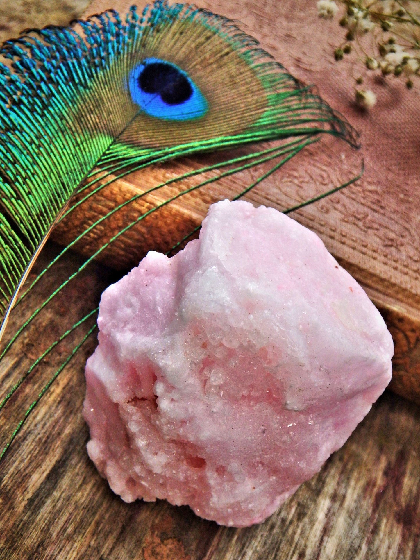  Cotton Candy Druzy Caves Pink Aragonite Cluster