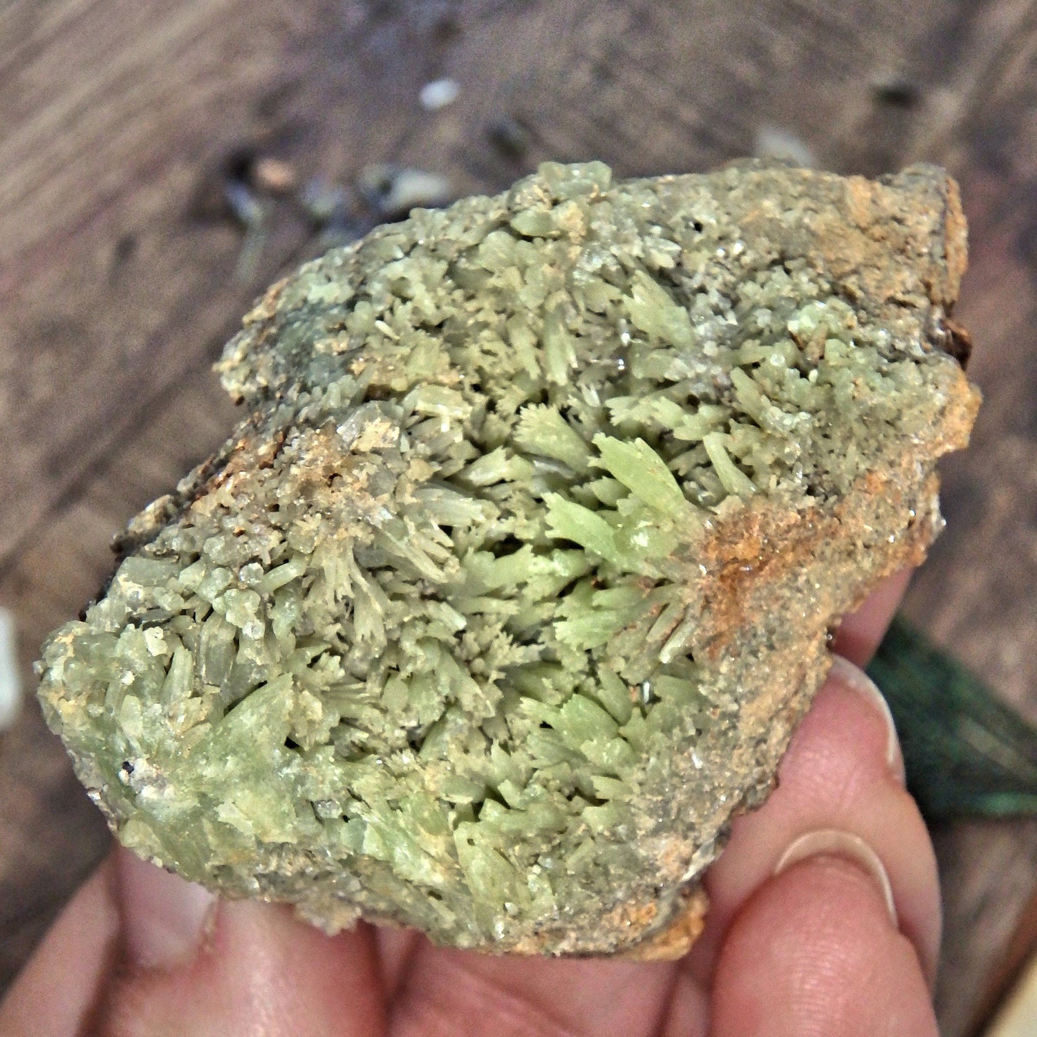  Electric Green Natural Pyromorphite Specimen8