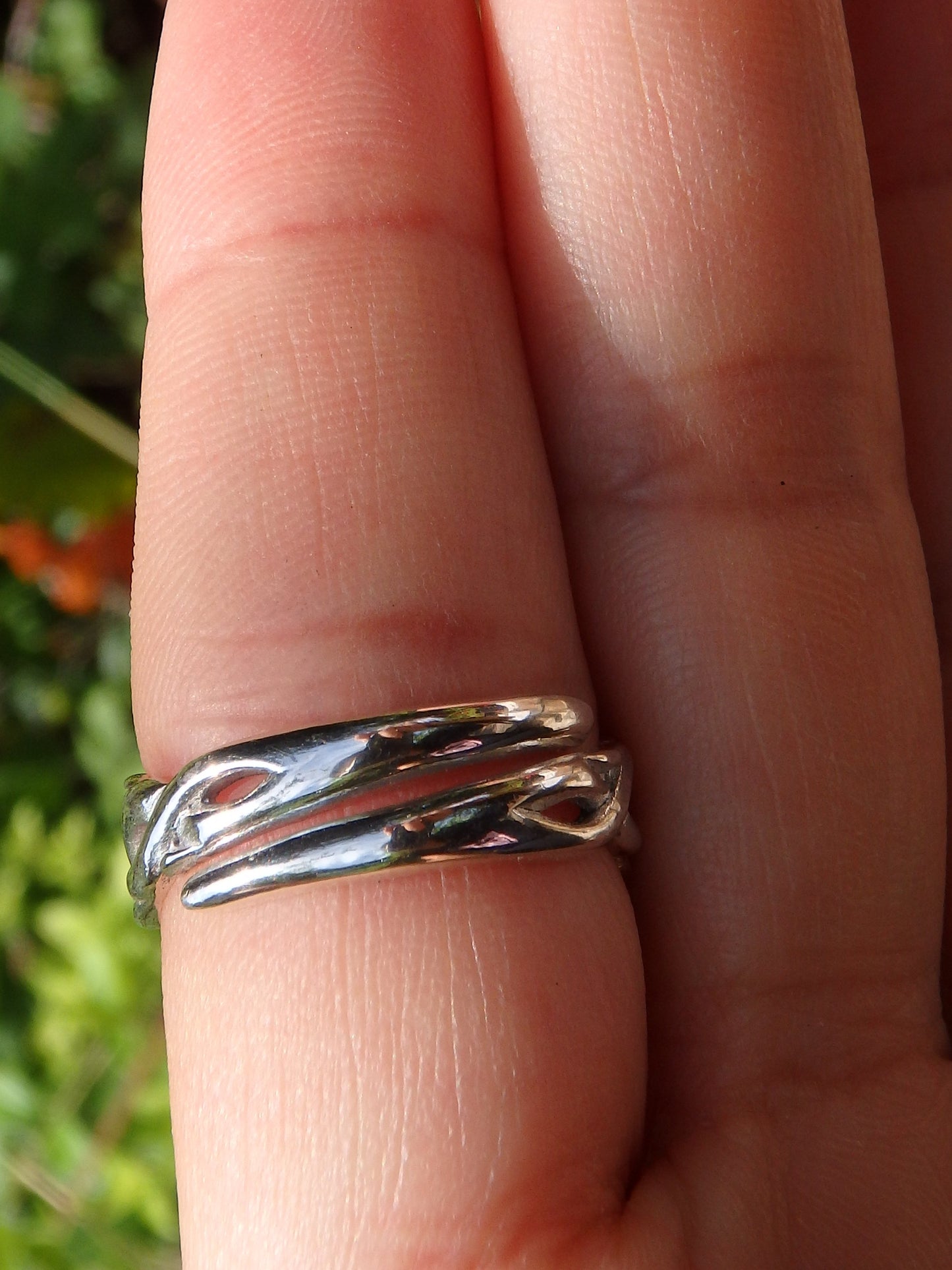 Statement Piece~Raven Sterling Silver Ring (Adjustable~Size 8-10) - Metiz Tier Price