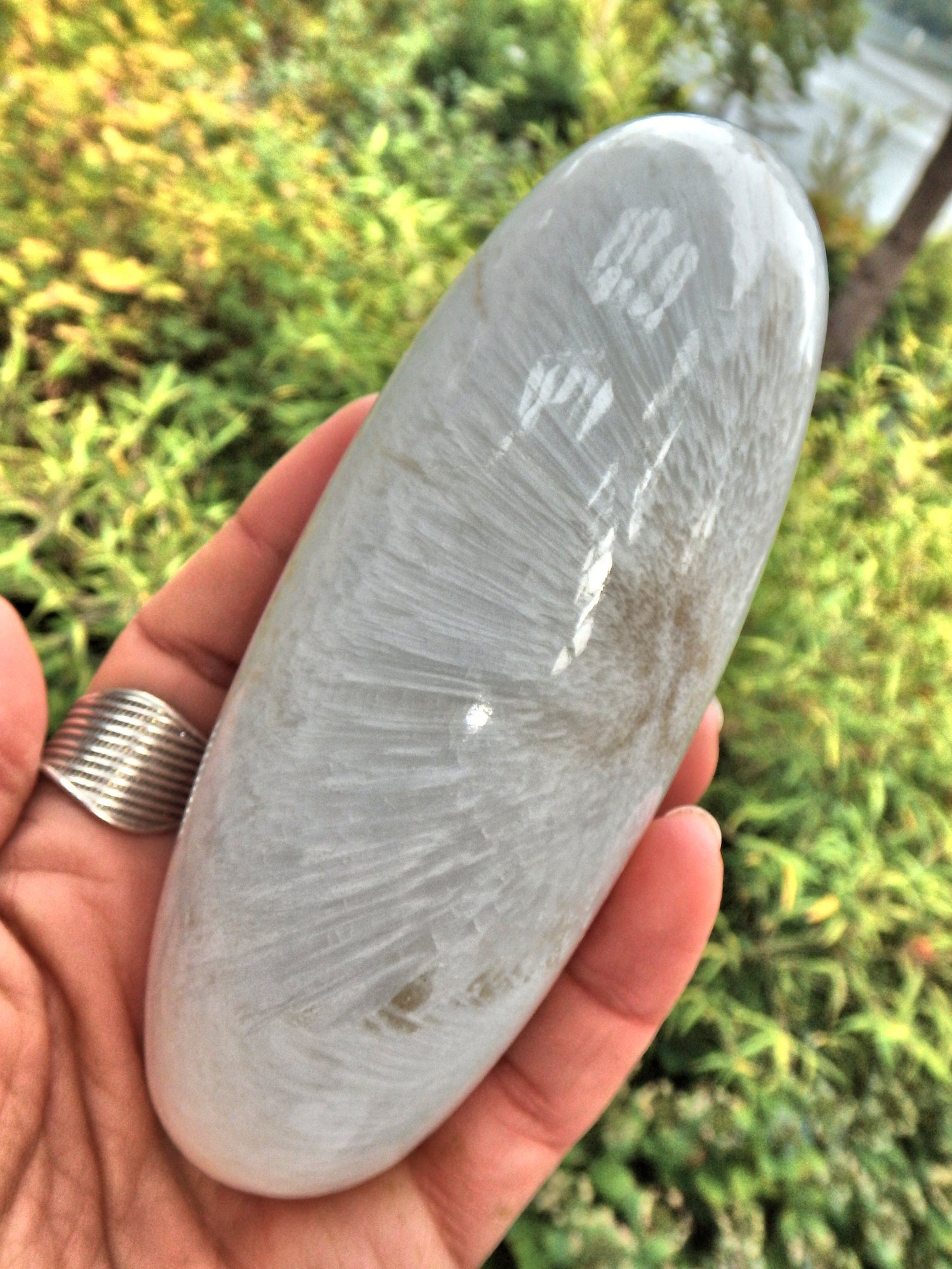 Large Shiva Carving Scolecite Blooming Flower Patterns Display Specimen - Earth Family Crystals