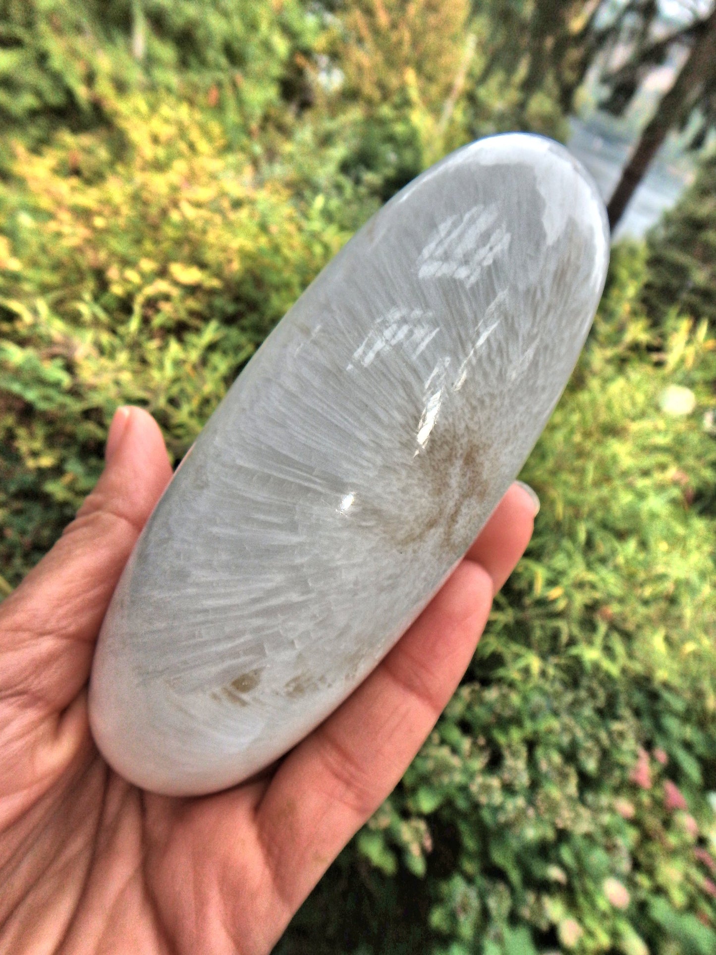 Large Shiva Carving Scolecite Blooming Flower Patterns Display Specimen - Earth Family Crystals