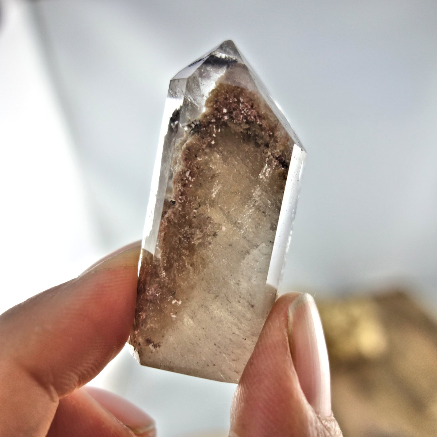 Mesmerizing Shamanic Dream Quartz Standing Specimen - Earth Family Crystals
