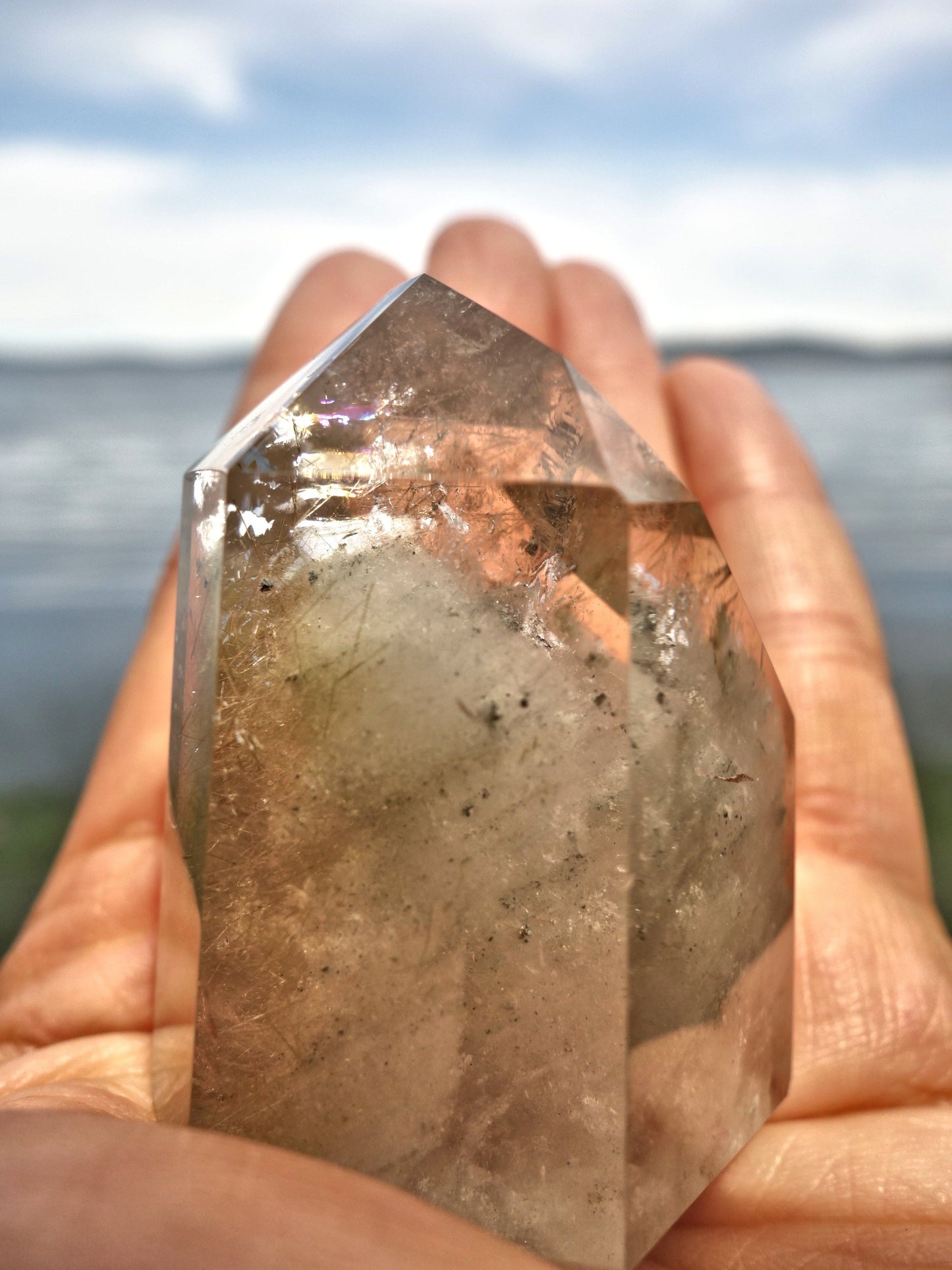  Delightful Short & Stubby Shamanic Dream Quartz Generator From Brazil