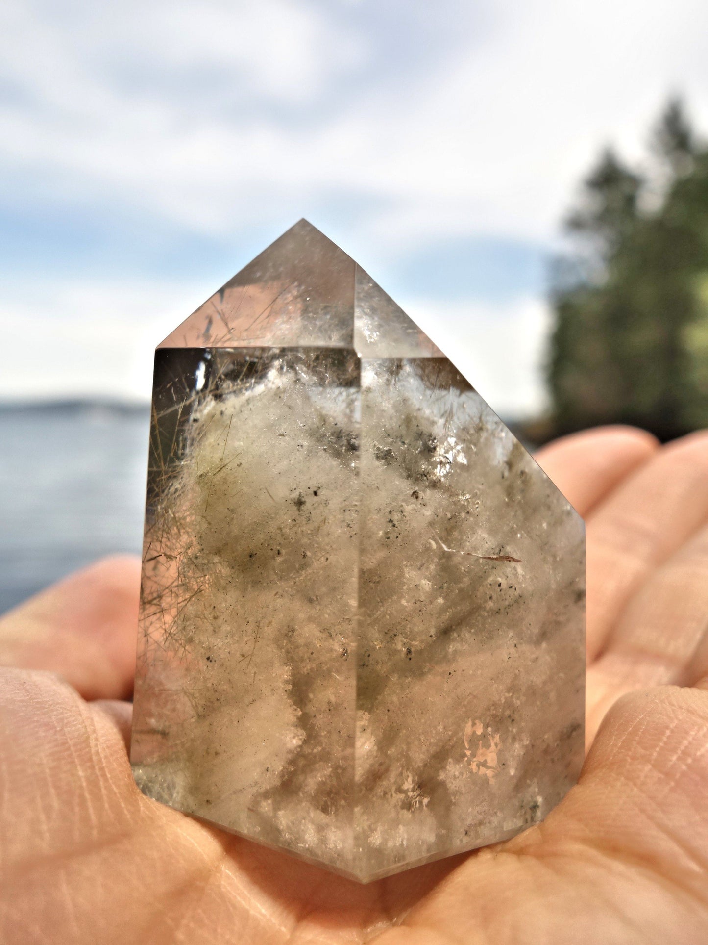  Delightful Short & Stubby Shamanic Dream Quartz Generator From Brazil