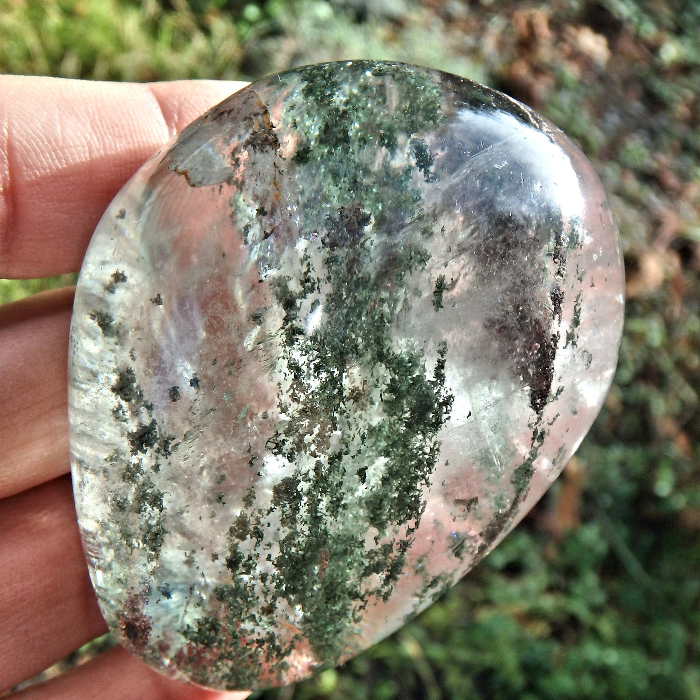Incredible Inclusions Shamanic Dream Stone Seer Quartz Partially Polished From Brazil - Earth Family Crystals