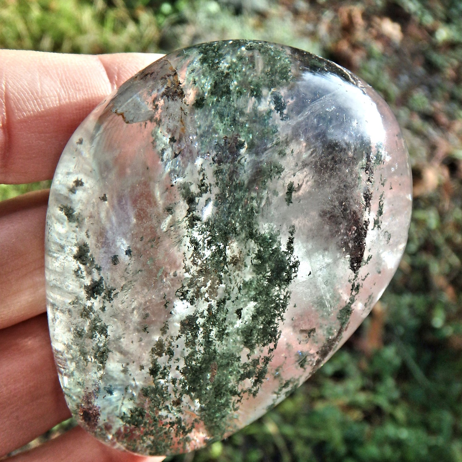 Incredible Inclusions Shamanic Dream Stone Seer Quartz Partially Polished From Brazil - Earth Family Crystals