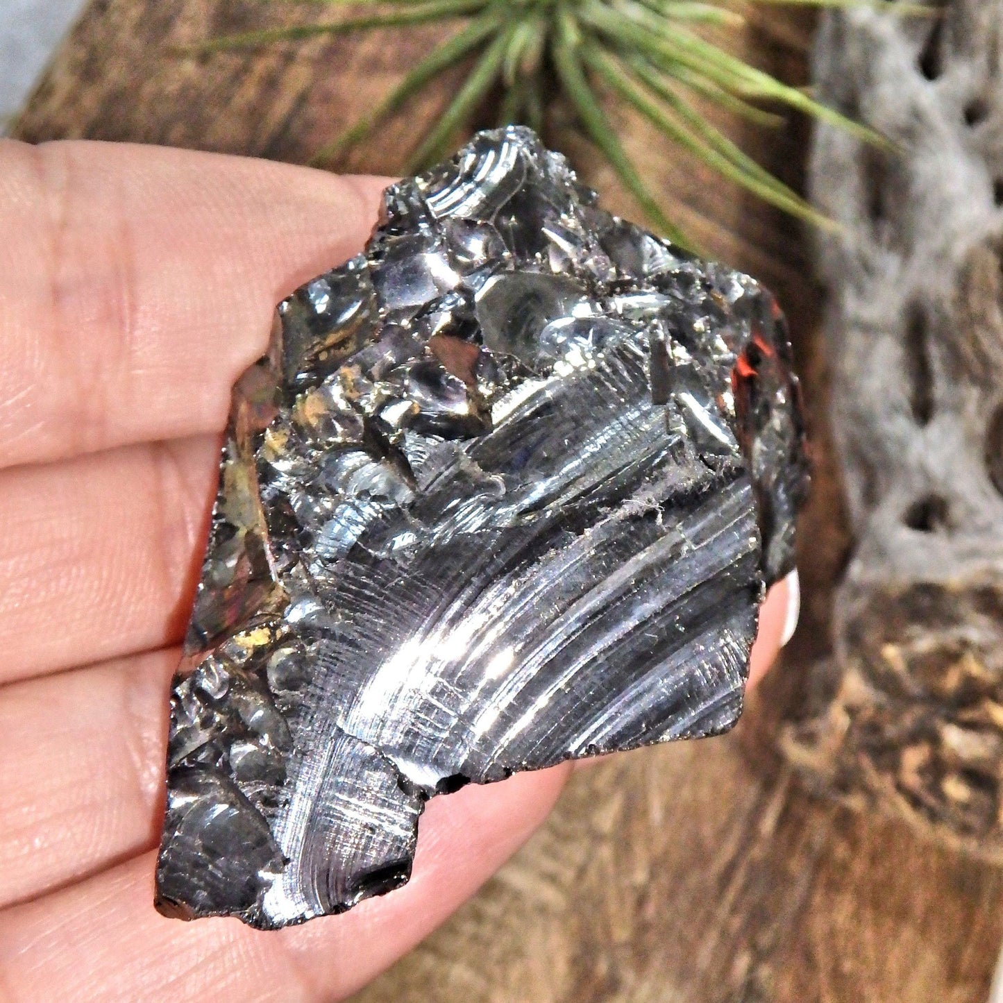  Chunky Handheld Elite (Noble) Shungite Natural Specimen From Russia 1
