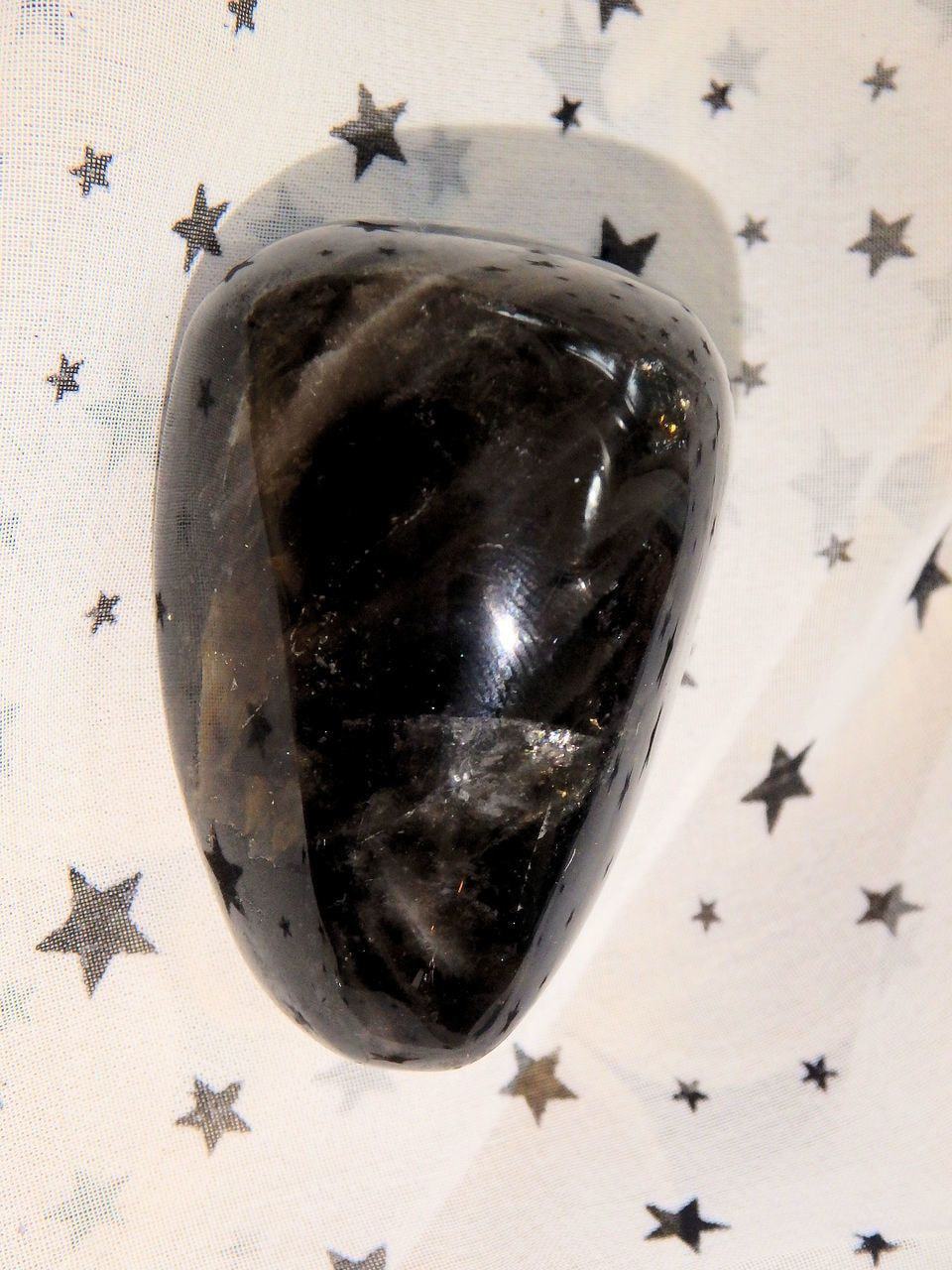  Deep Brown Smoky Quartz Shiny Hand Held Specimen 1